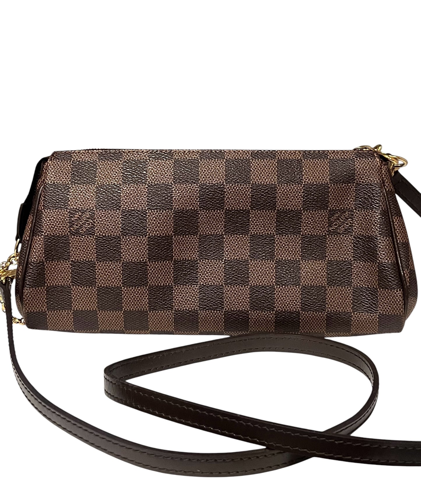 LOUIS VUITTON Eva Crossbody in Damier Ebene