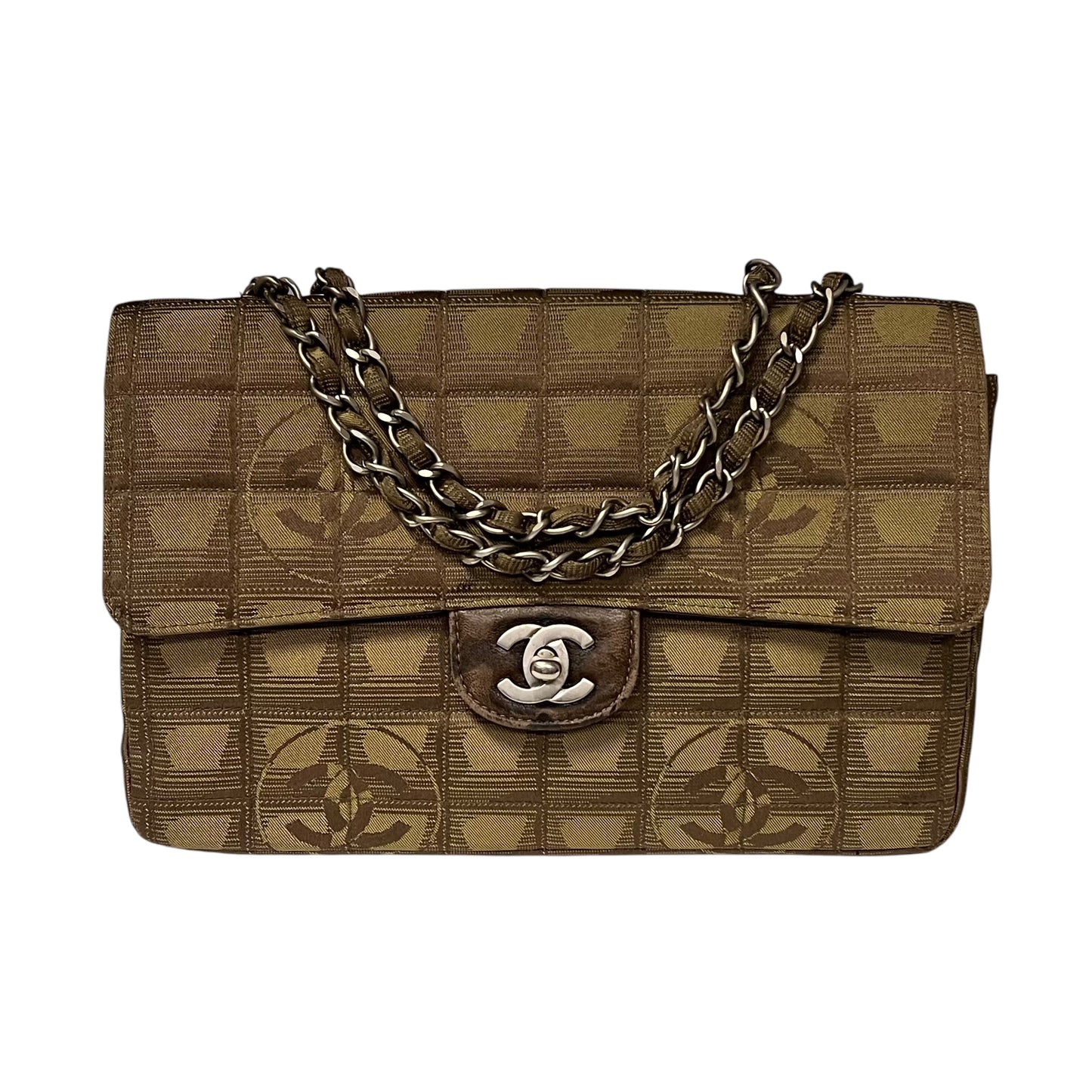CHANEL Chocolate Bar Flap Bag