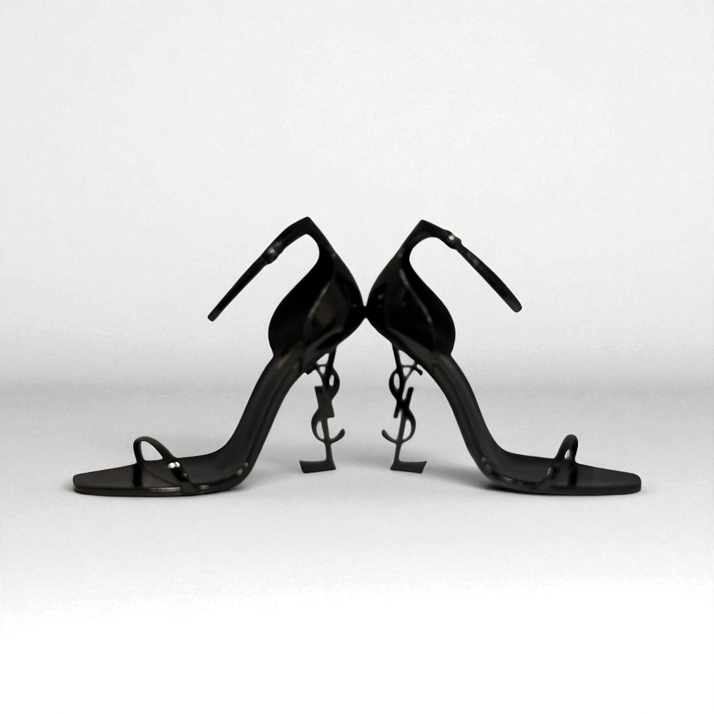 SAINT LAURENT Opyum Sandals in Black | 42