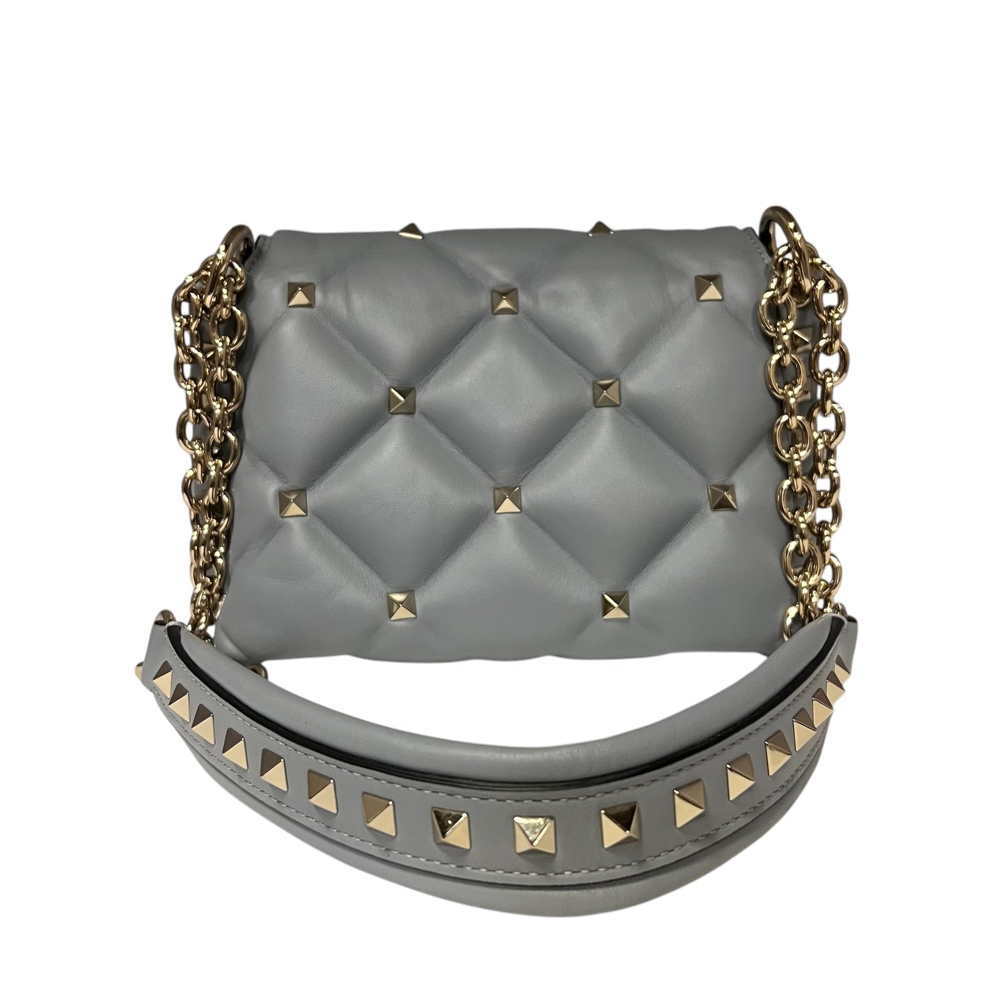 VALENTINO Mini Rockstud Crossbody Shoulder Bag Blue