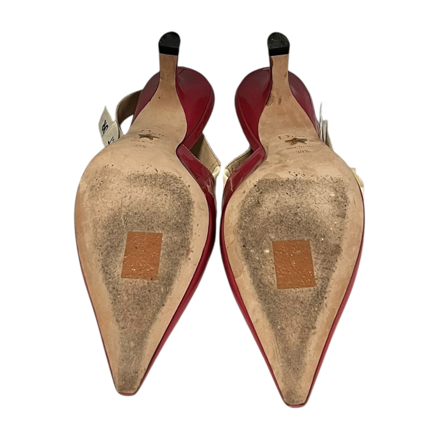 DIOR J’ Adior Patent Slingback Pumps in Pink | 38.5