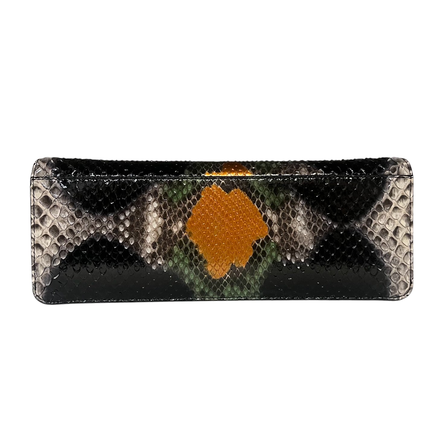 GUCCI Tigrette Python Handbag