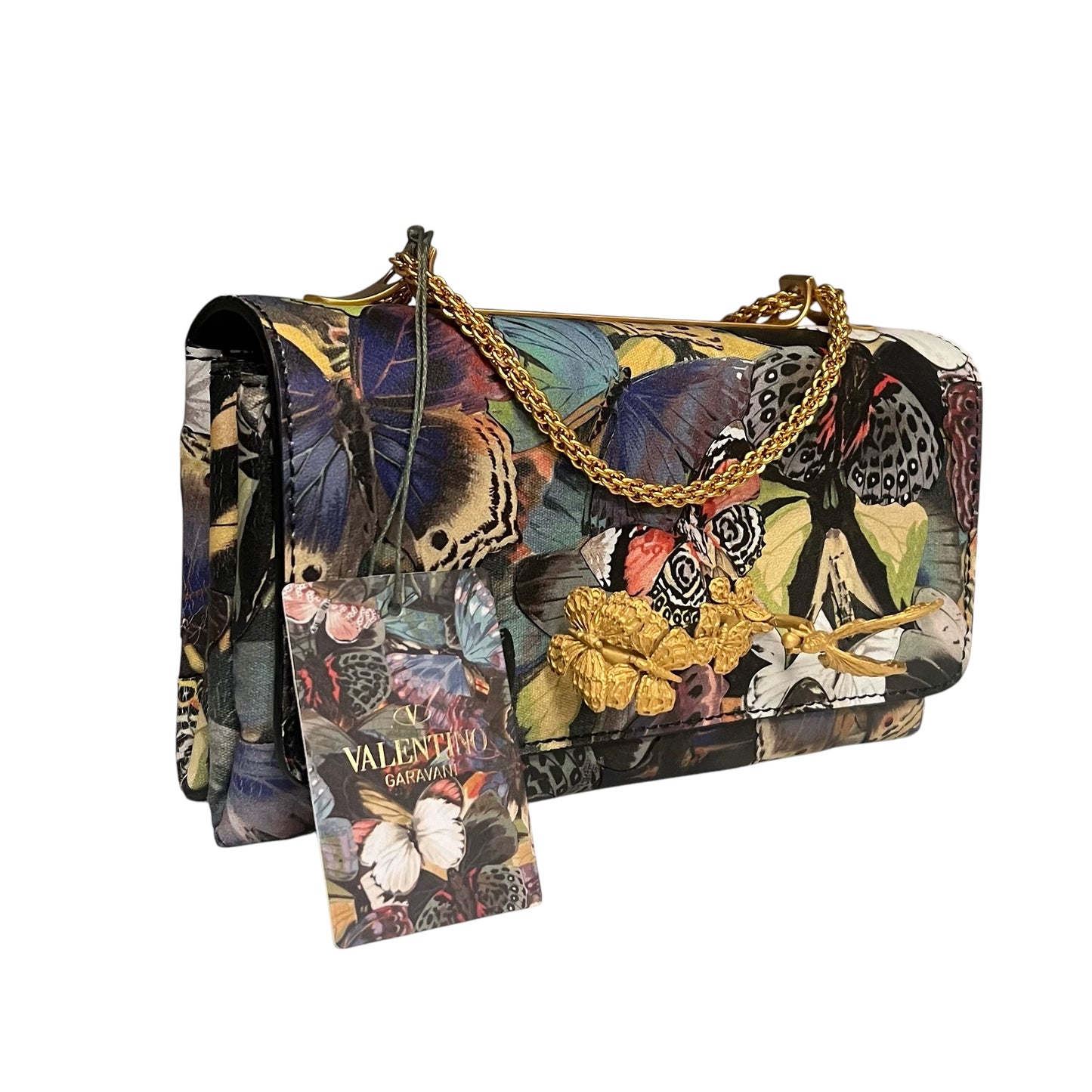 VALENTINO GARAVANI Camu Butterfly Va Va Voom Shoulder Bag