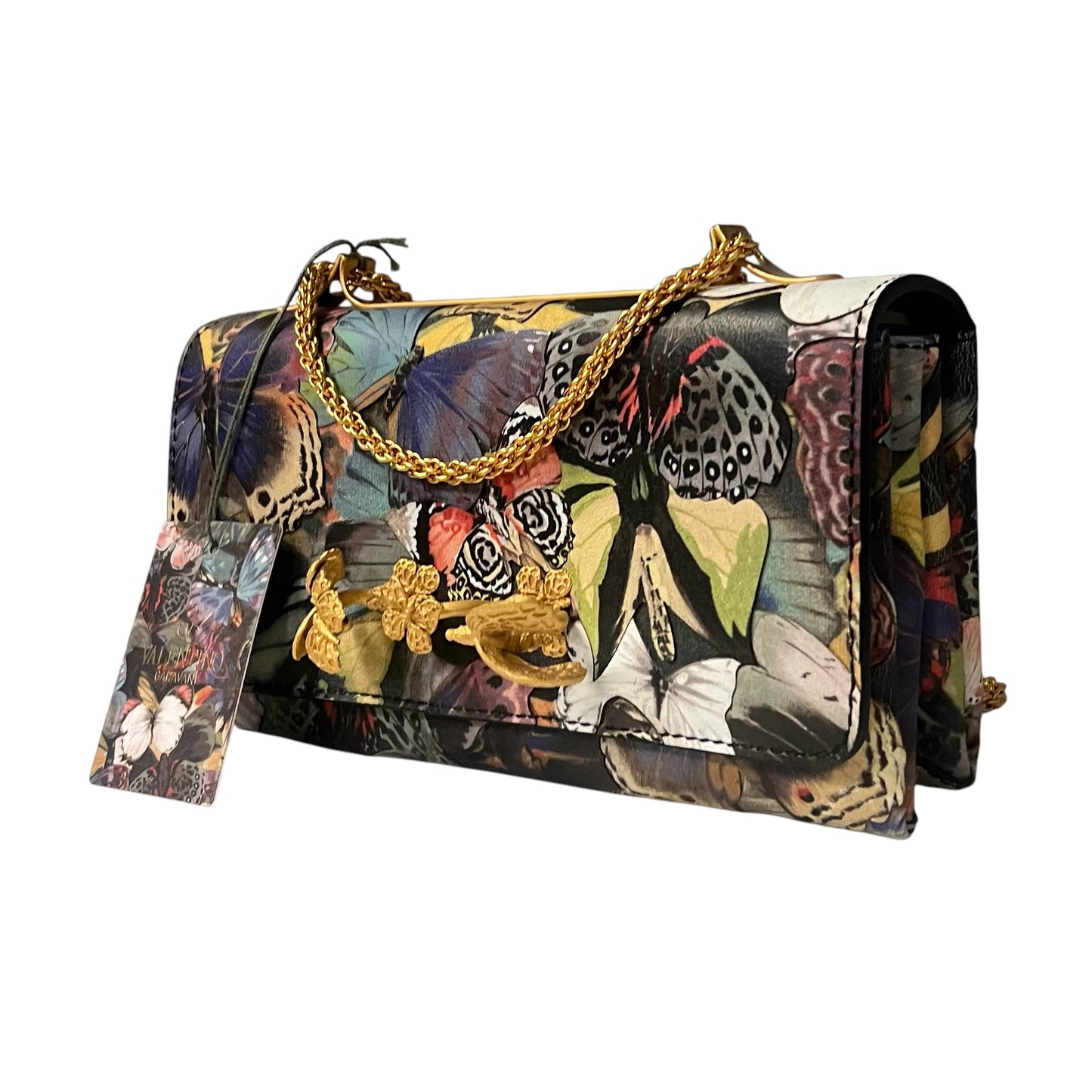 VALENTINO GARAVANI Camu Butterfly Va Va Voom Shoulder Bag