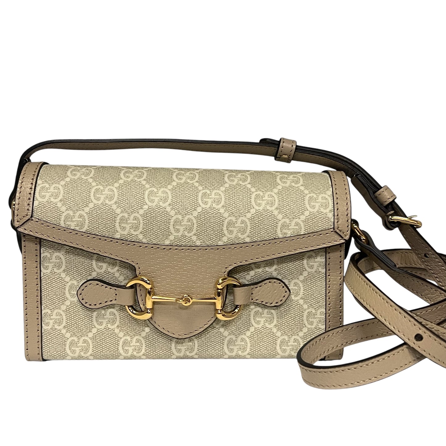GUCCI Horsebit 1955 Mini Bag | Beige