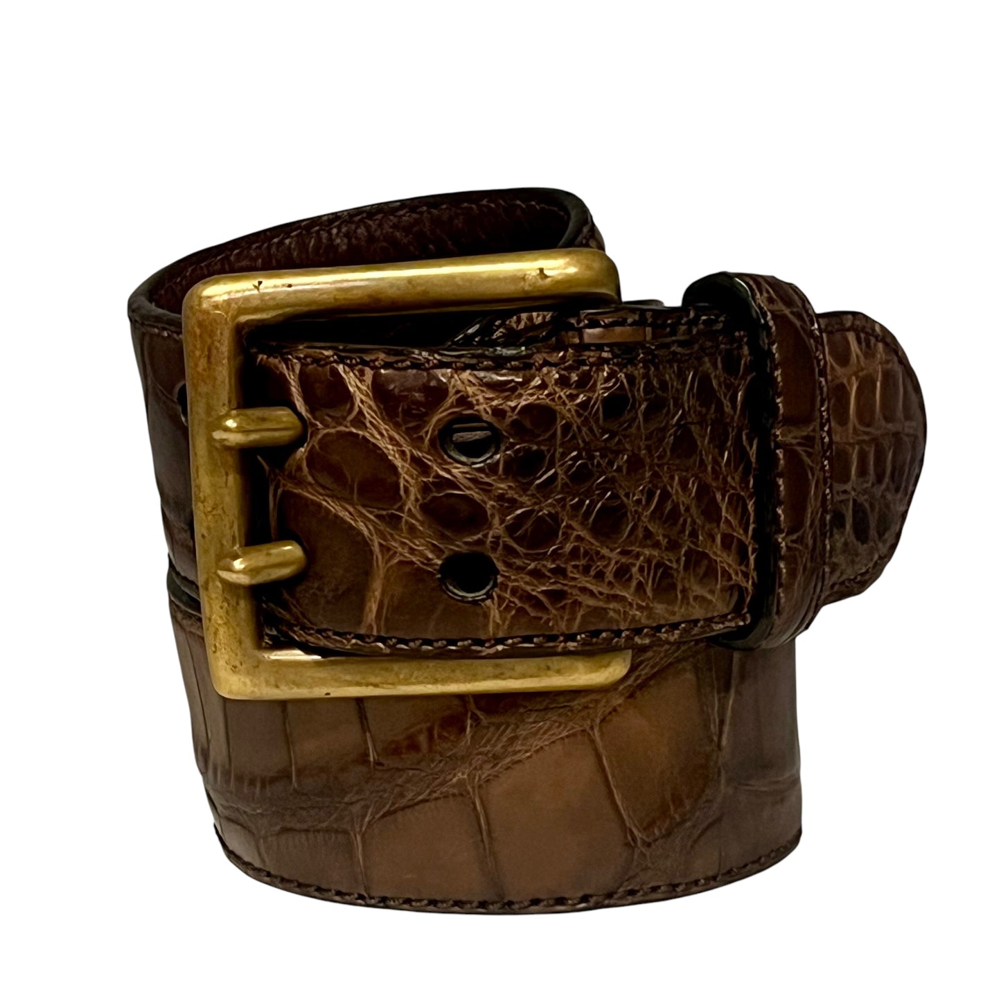 RALPH LAUREN American Alligator in Brown | 85