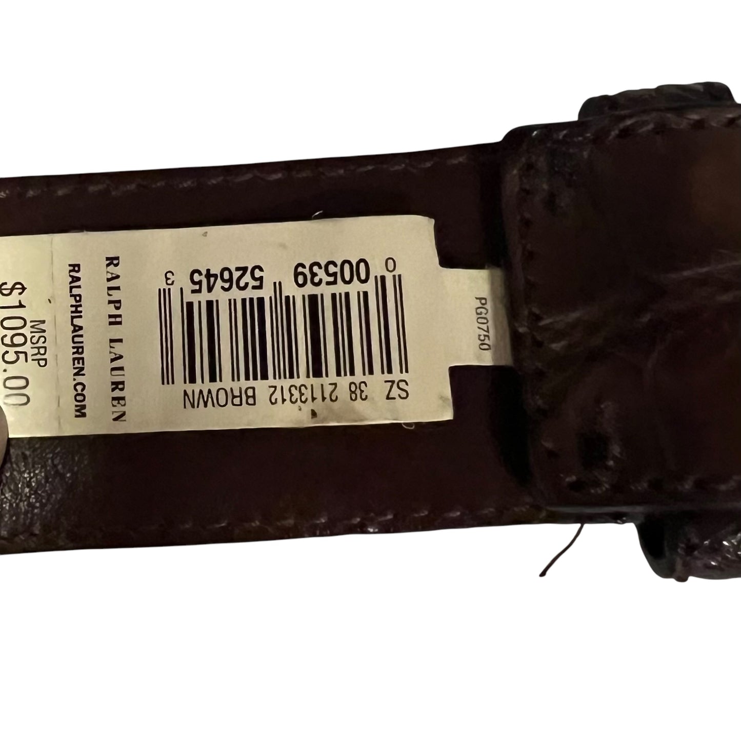 RALPH LAUREN American Alligator in Brown | 85
