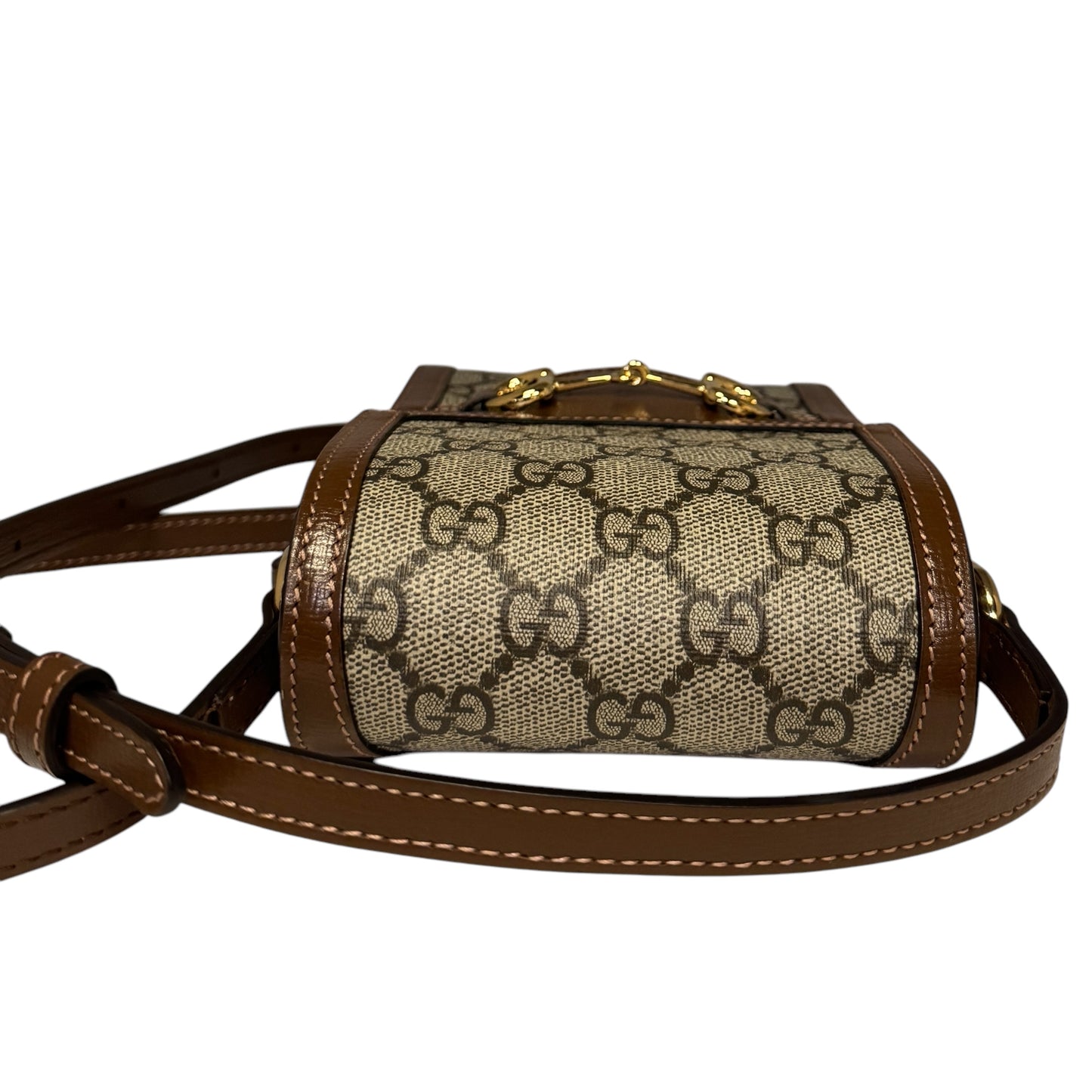 GUCCI Horsebit 1955 Mini Crossbody | Brown