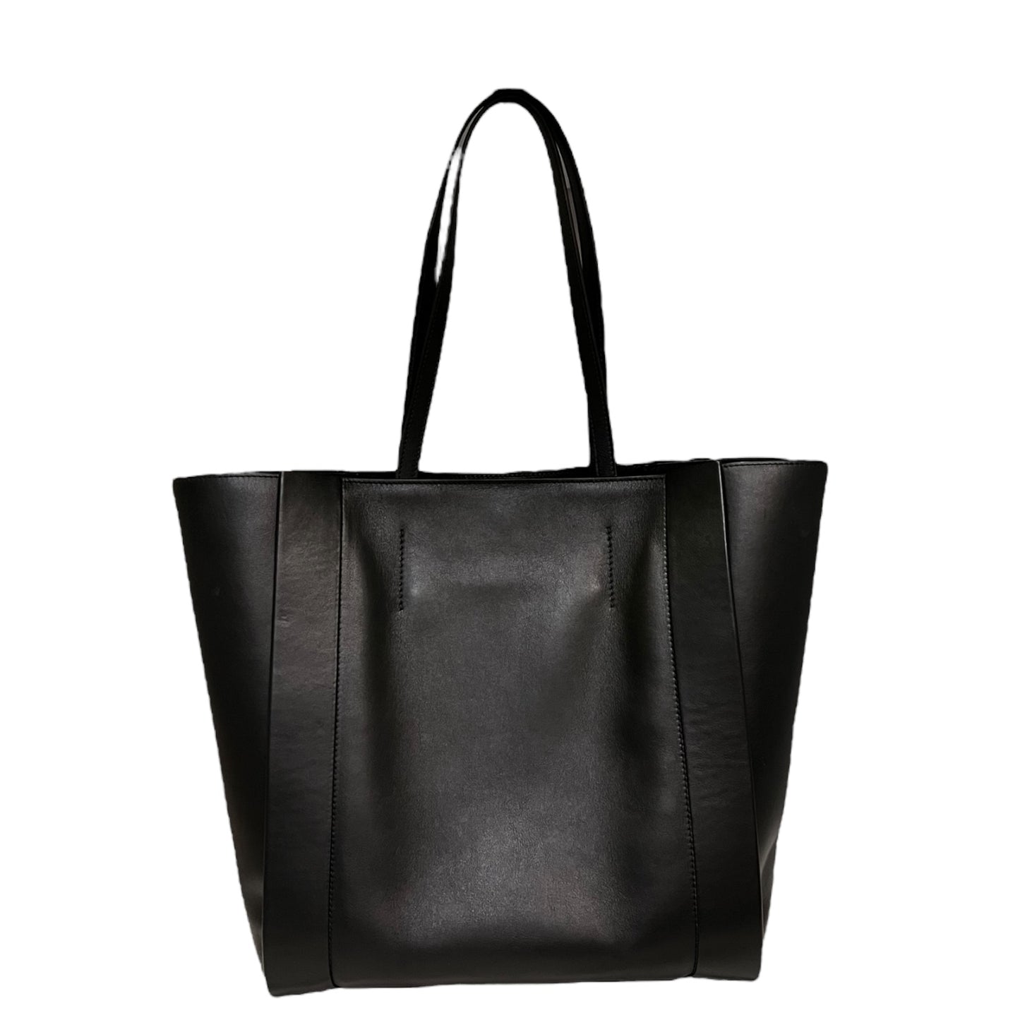 ALEXANDER MCQUEEN Signature Shopping Tote in Black