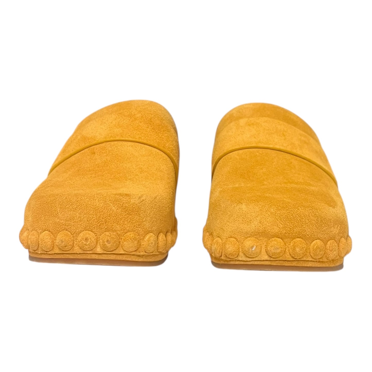 CHLOE Suede Clogs in Sunflower | 39