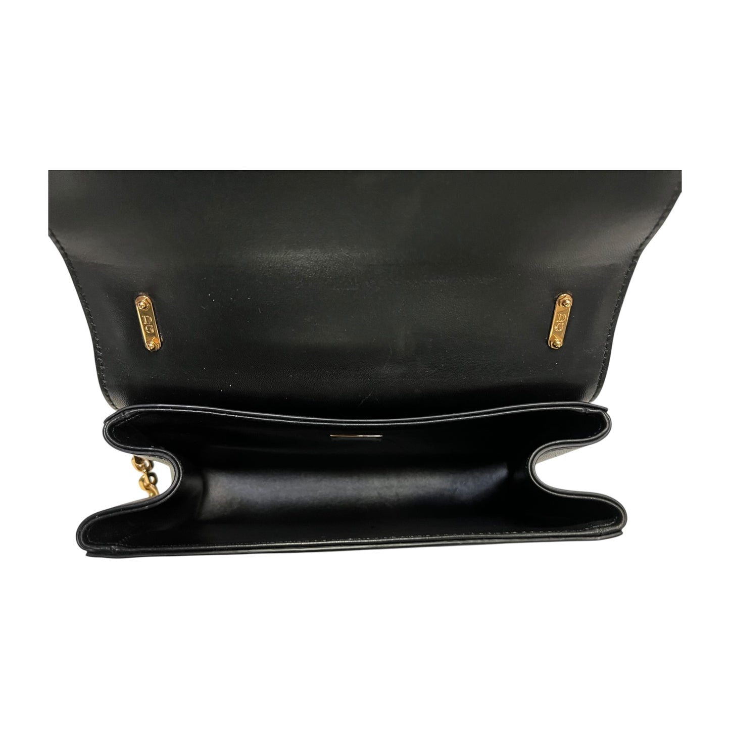 DOLCE & GABBANA D&G Girls Crossbody Shoulder Bag in Black