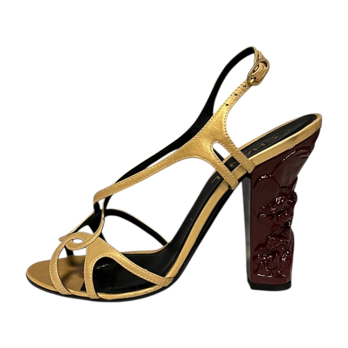 CHANEL Sculpted Jardin Sandal | 40
