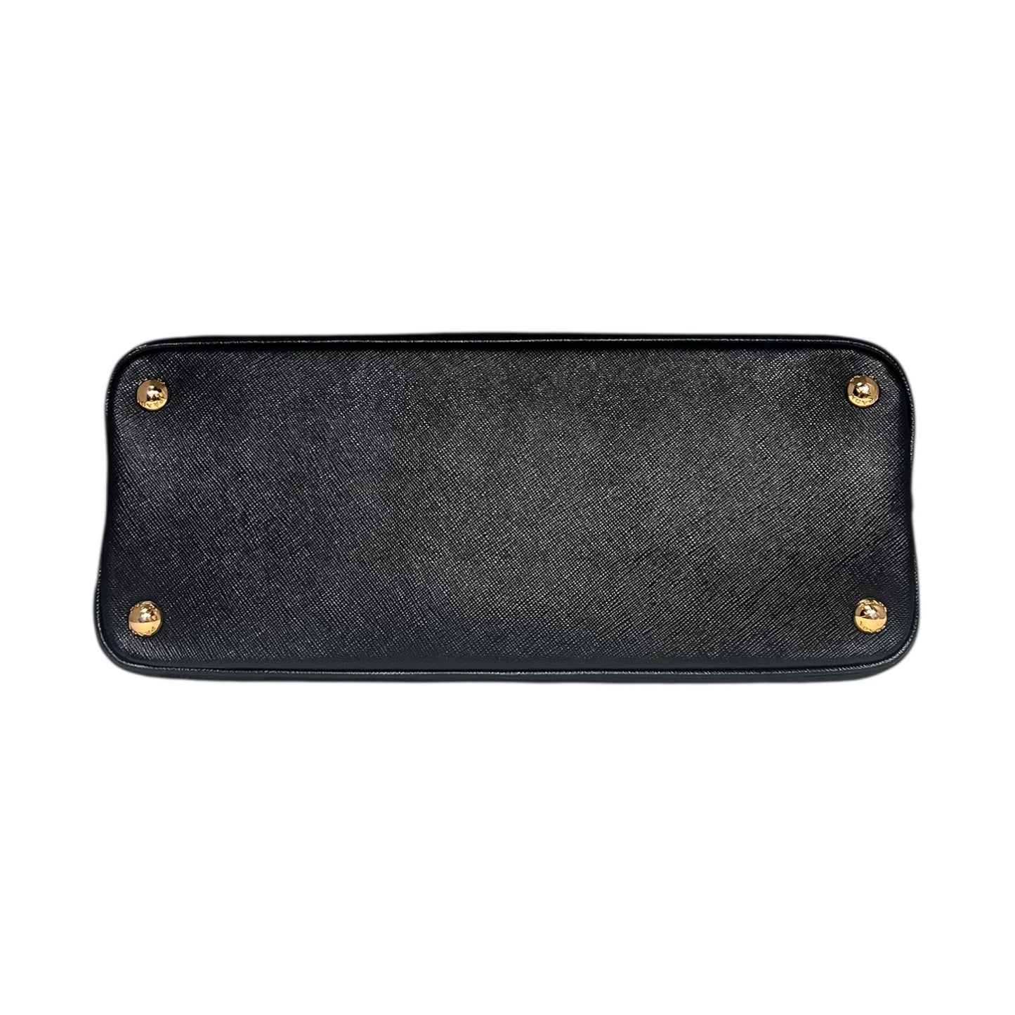 PRADA Medium Promendade Top Handle Shoulder Bag in Black