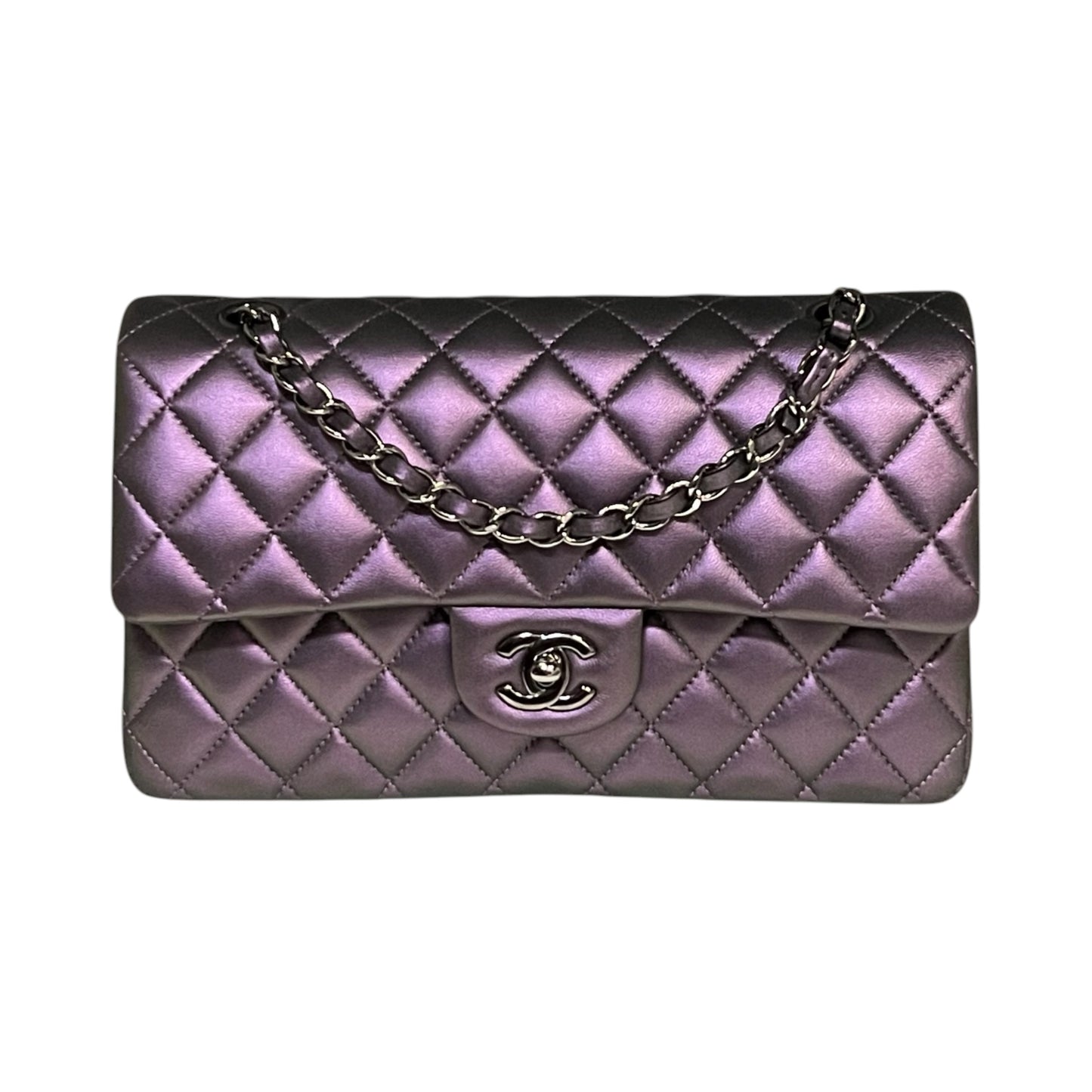 CHANEL Iridescent Medium Flap Bag