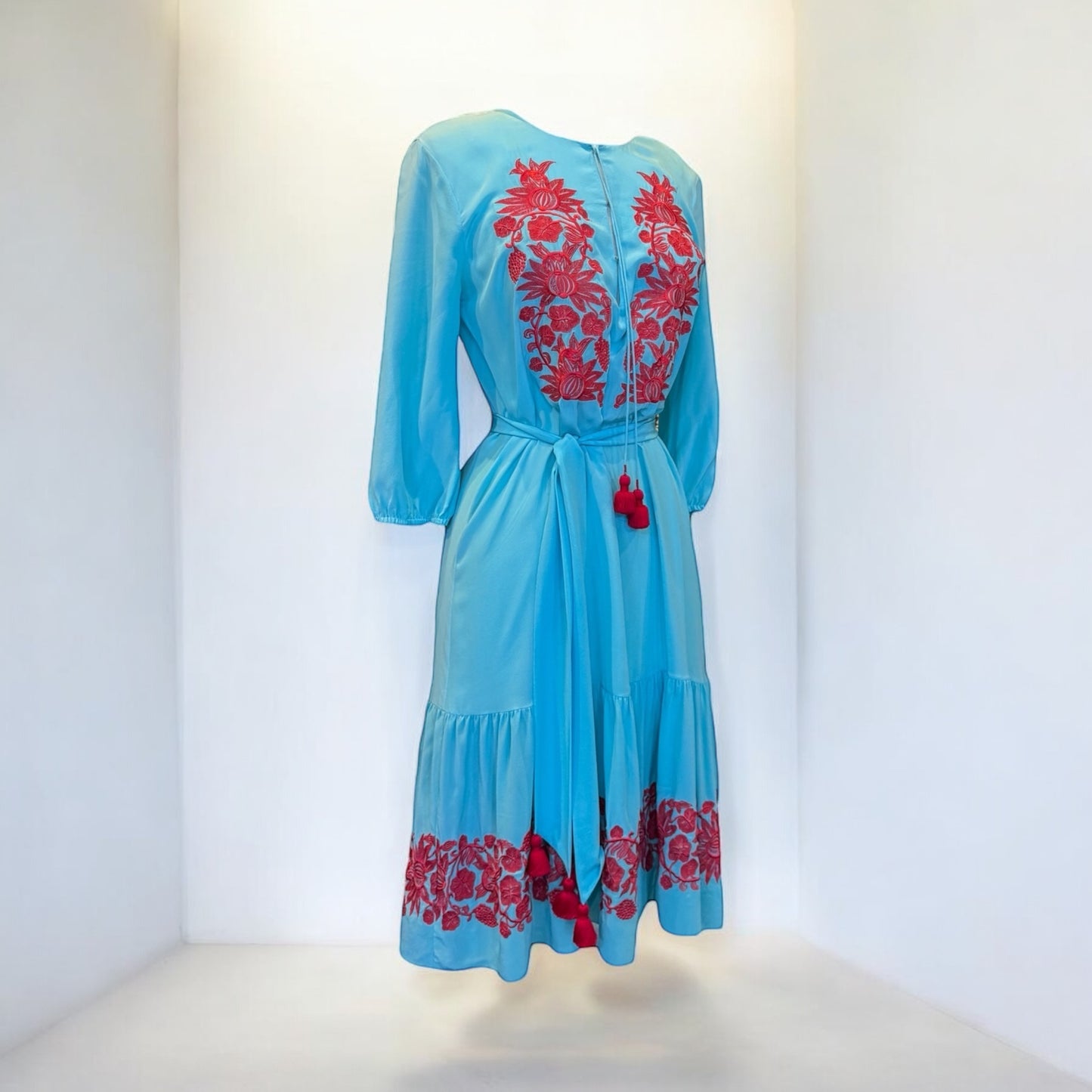 FIGUE Embroidered Dress