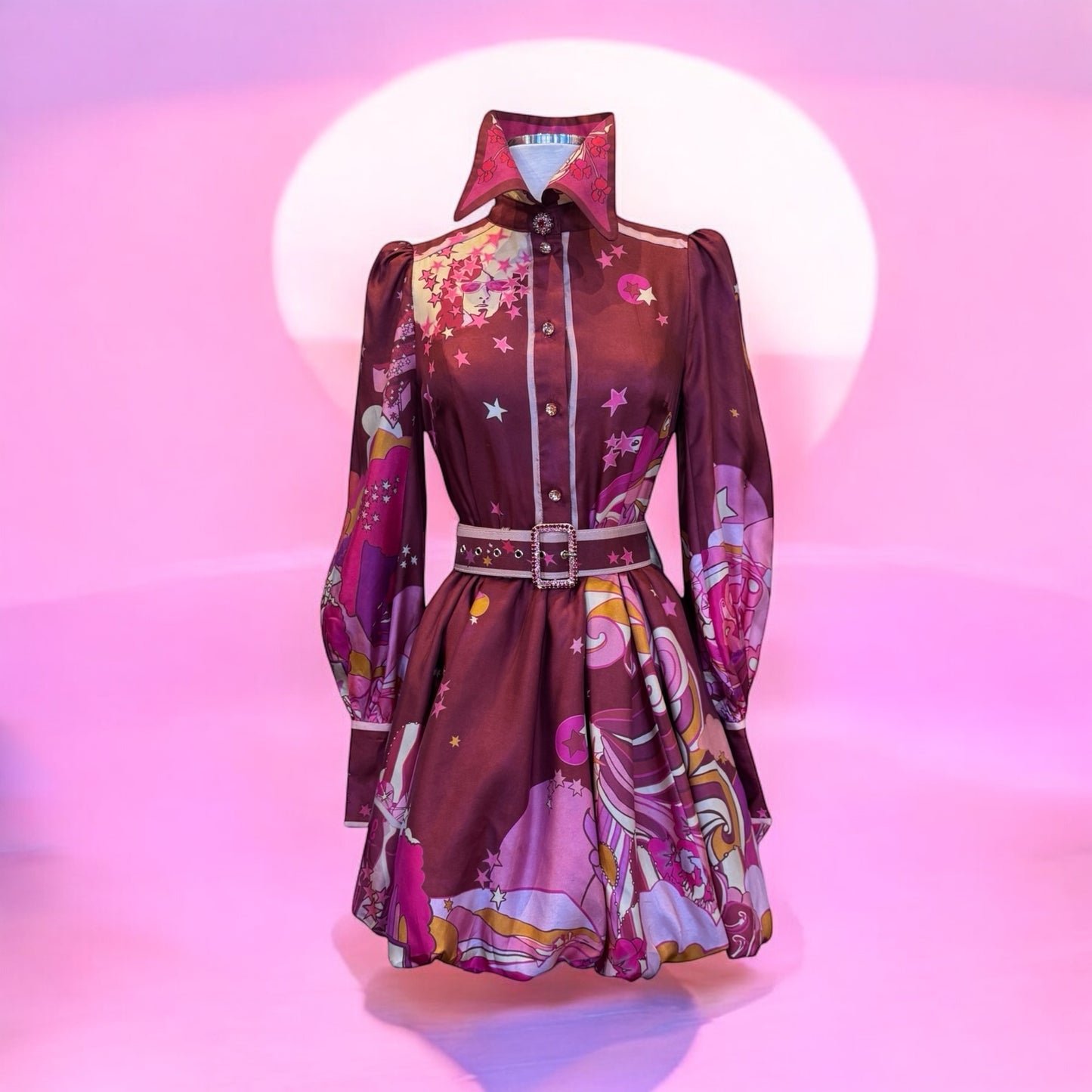 ZIMMERMANN Star Print Mini Dress | 0