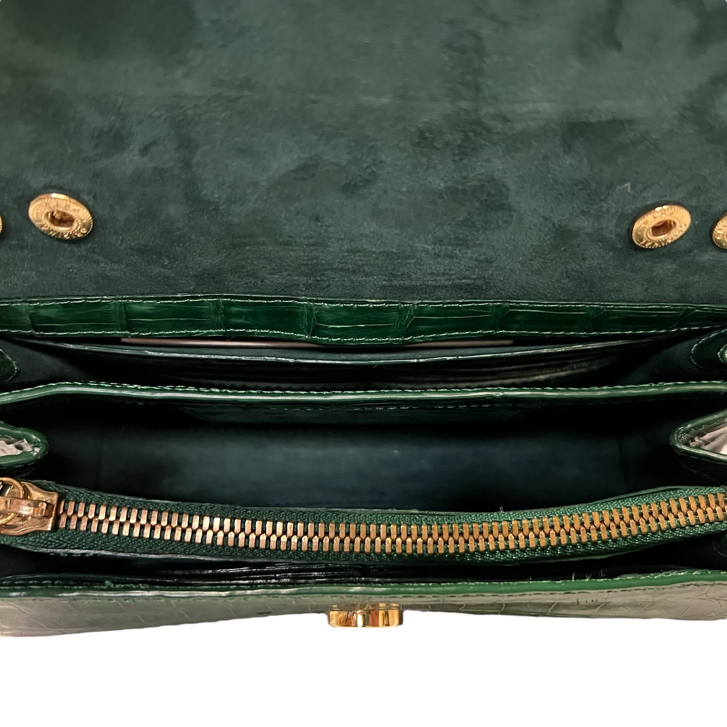 NANCY GONZALEZ Crocodile Crossbody Shoulder Bag