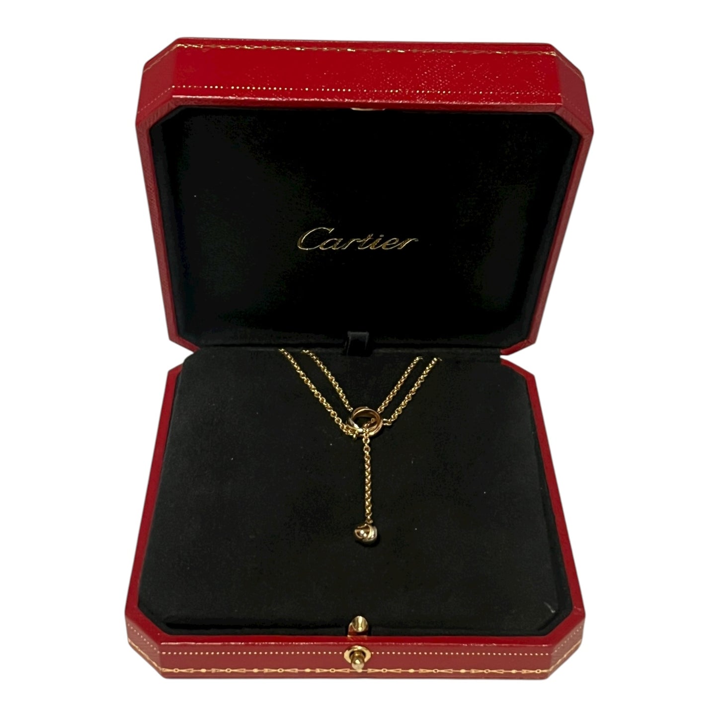 CARTIER Baby Love Knot Necklace