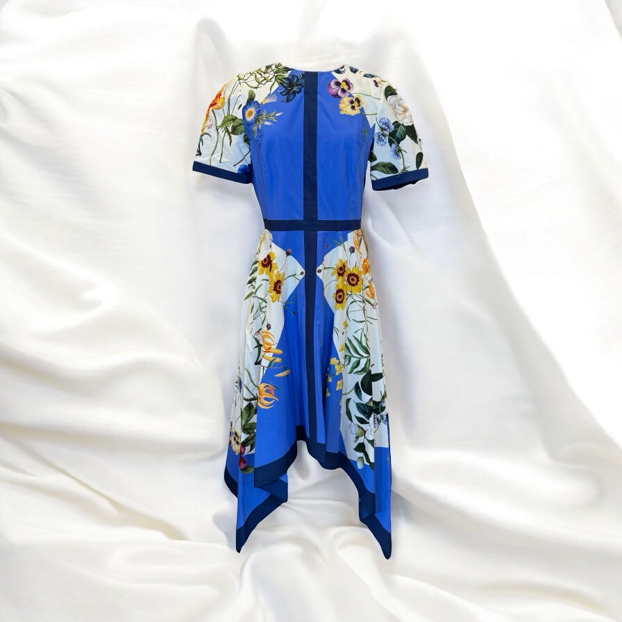 OSCAR DE LA RENTA Floral Dress | Size 6 More Than You Can Imagine OSCAR DE LA RENTA Floral Dress | Size 6 More Than You Can Imagine