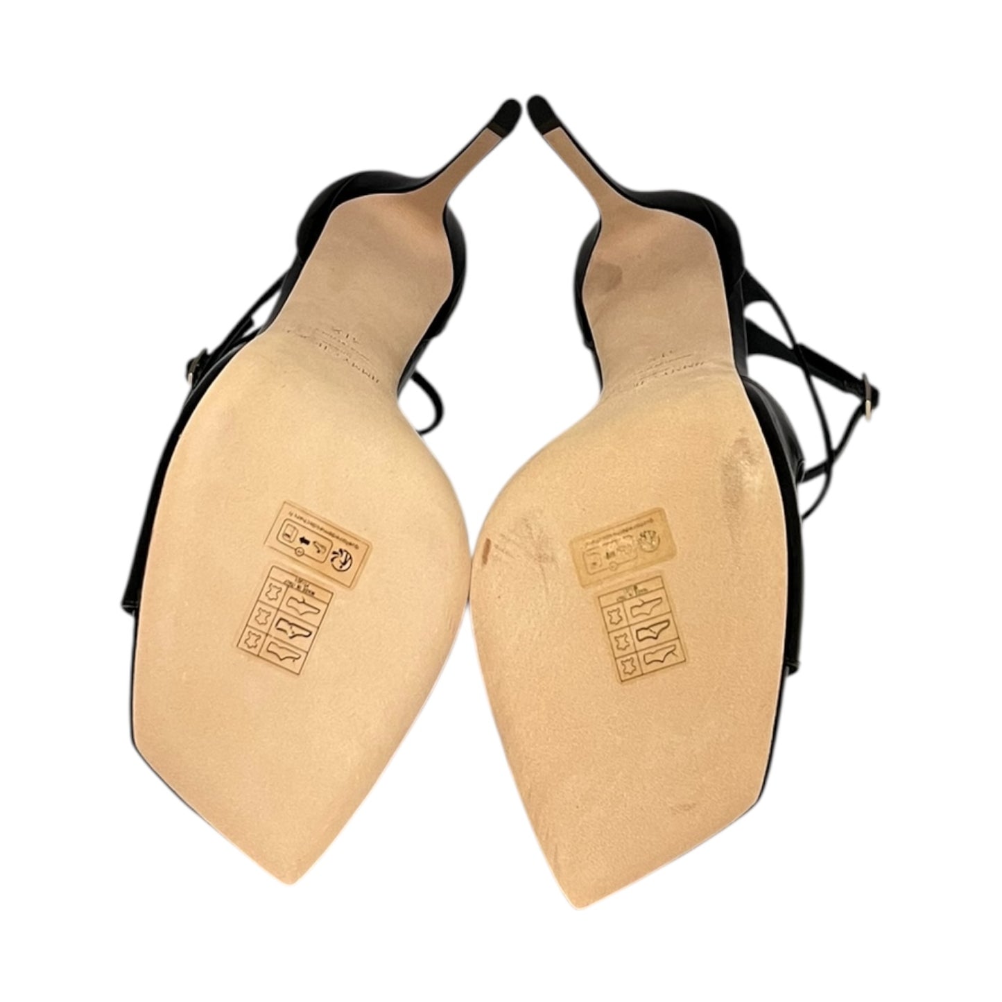 JIMMY CHOO Azia Patent Sandals in Black | 41.5