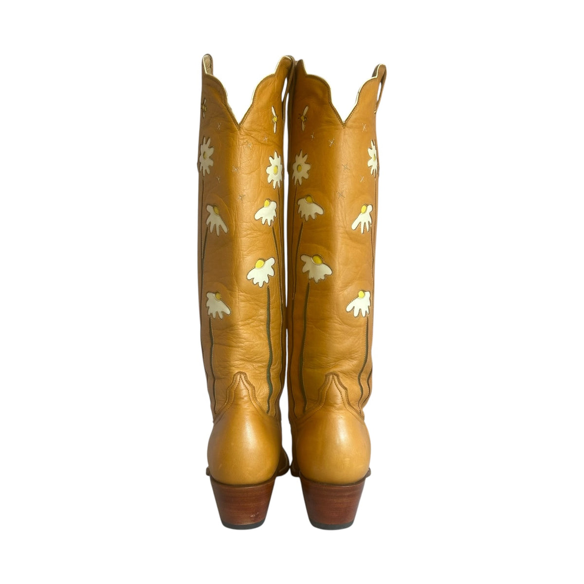 PETITE PALOMA Daisy Rae Cowgirl Boots in Scotch