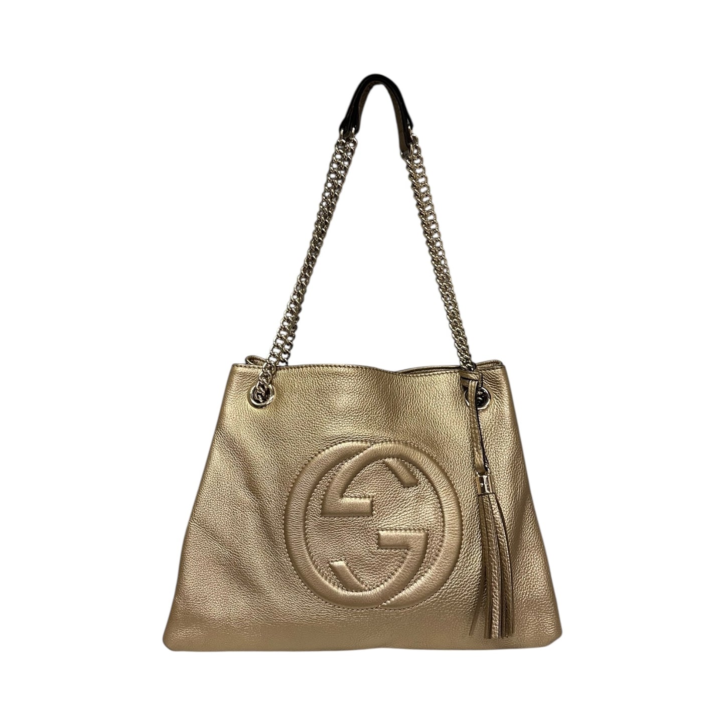 GUCCI Soho Shoulder Bag in Gold