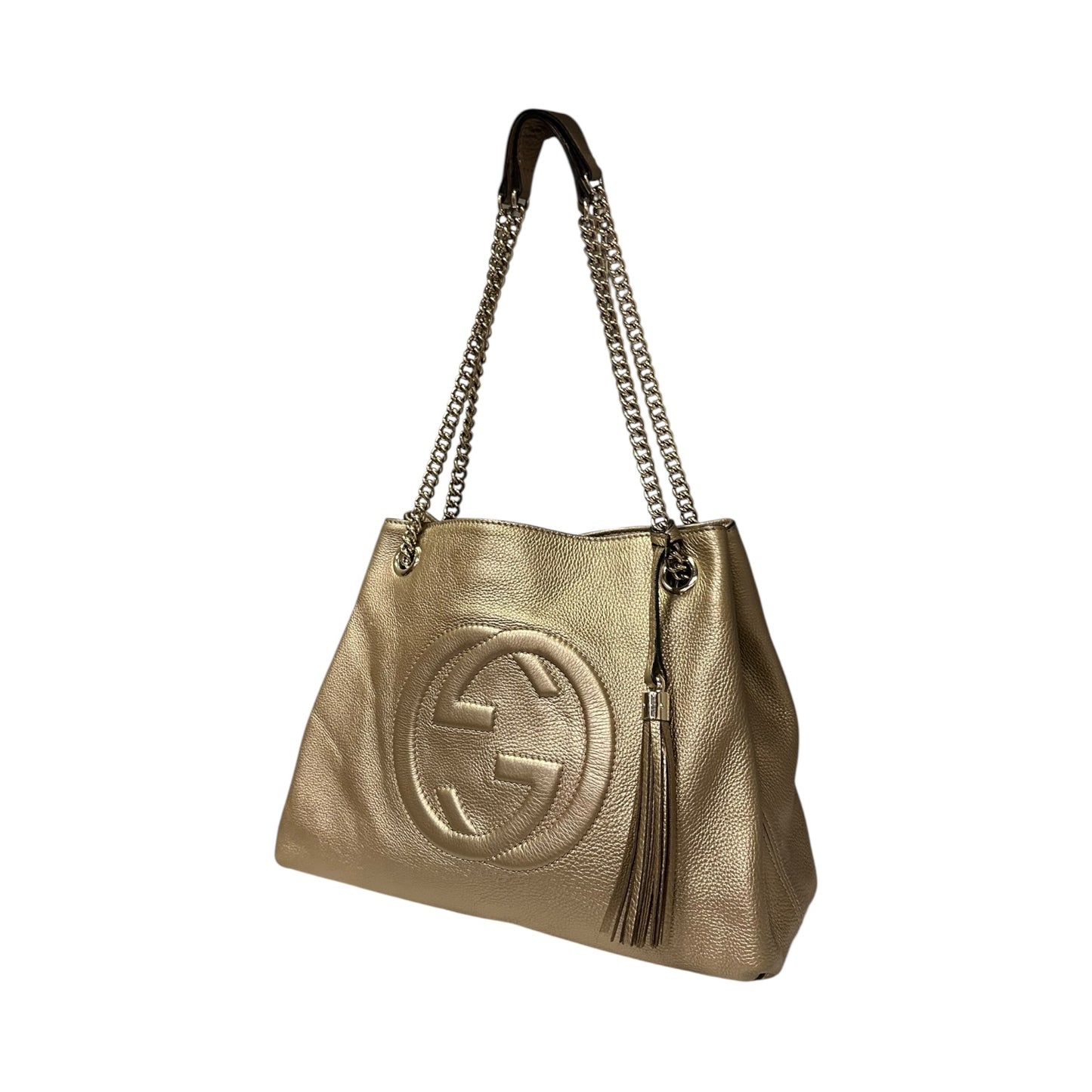GUCCI Soho Shoulder Bag in Gold