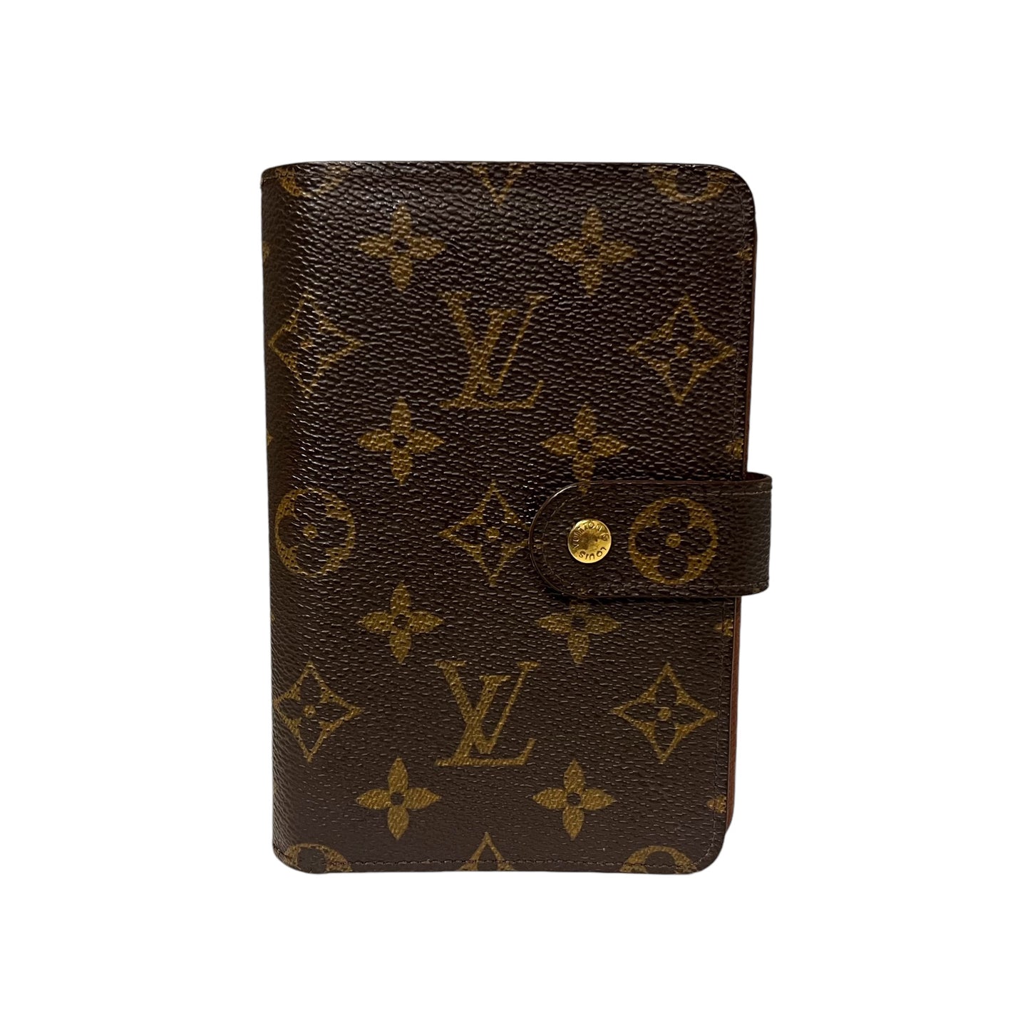 LOUIS VUITTON Monogram Canvas Porte Papier Zipper Wallet