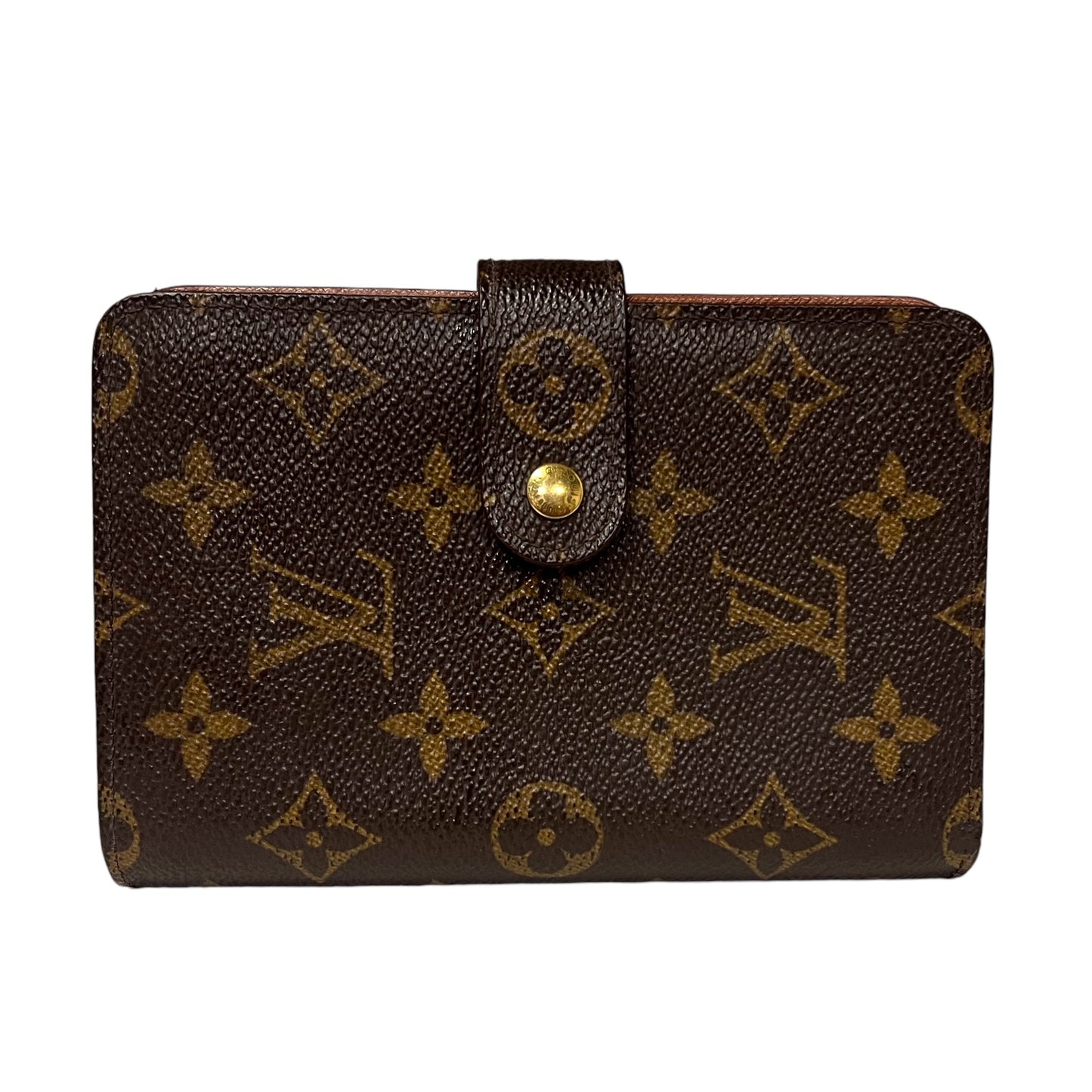 LOUIS VUITTON Monogram Canvas Porte Papier Zipper Wallet