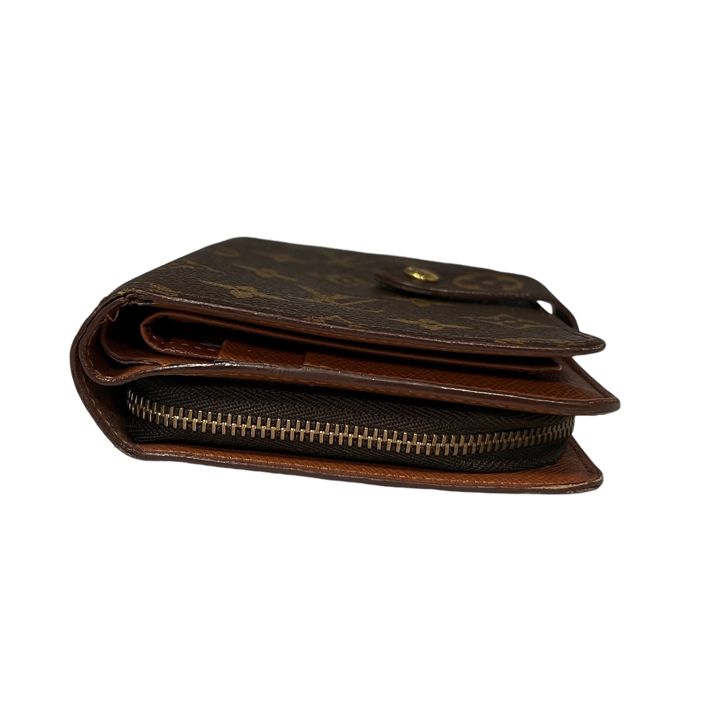 LOUIS VUITTON Monogram Canvas Porte Papier Zipper Wallet