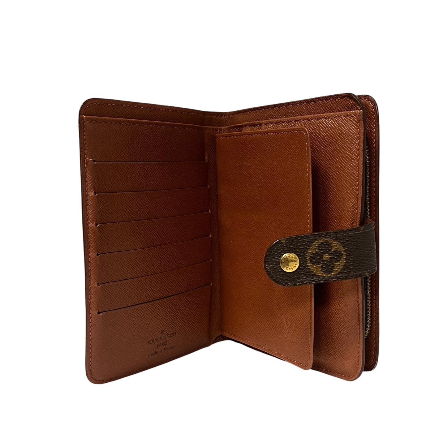 LOUIS VUITTON Monogram Canvas Porte Papier Zipper Wallet