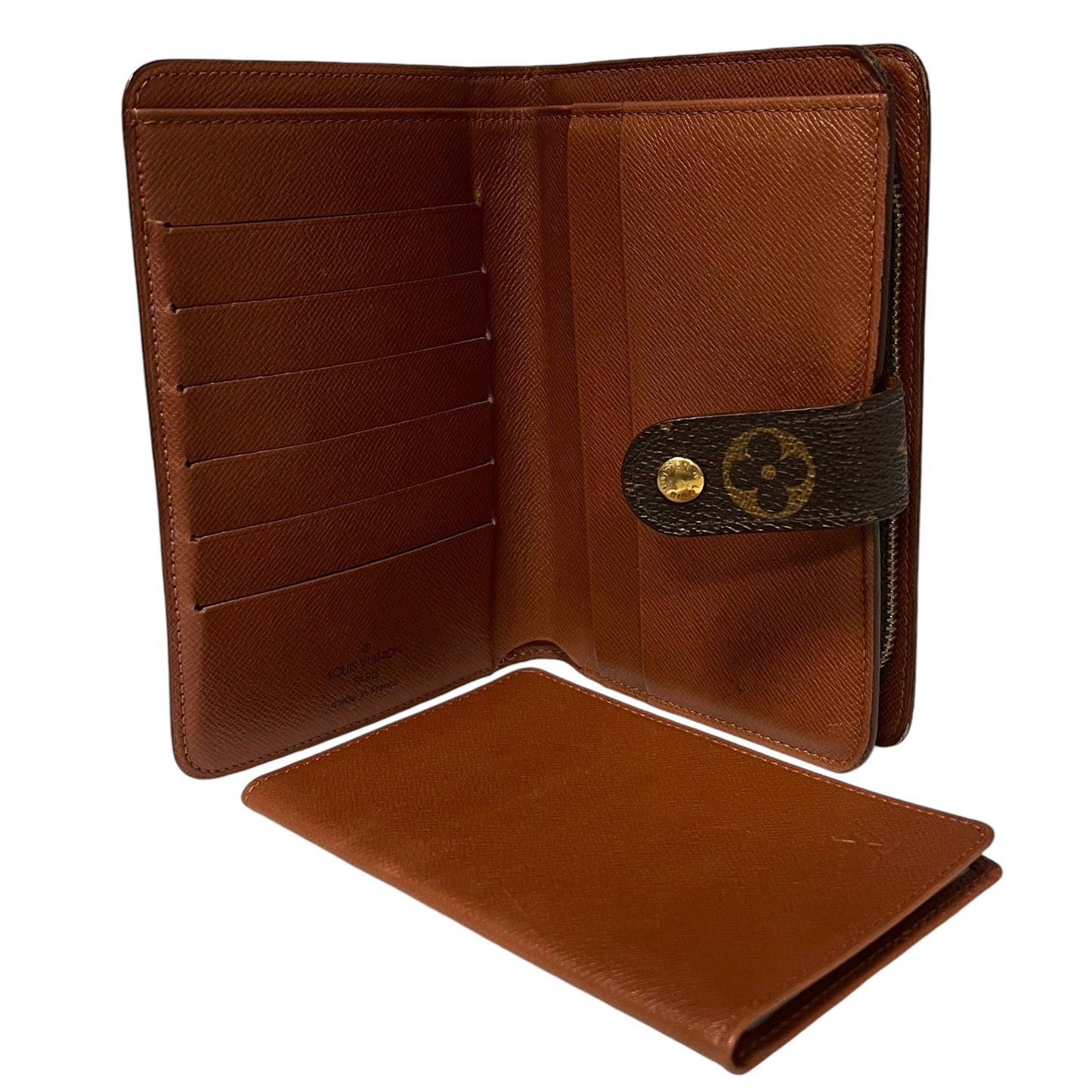LOUIS VUITTON Monogram Canvas Porte Papier Zipper Wallet