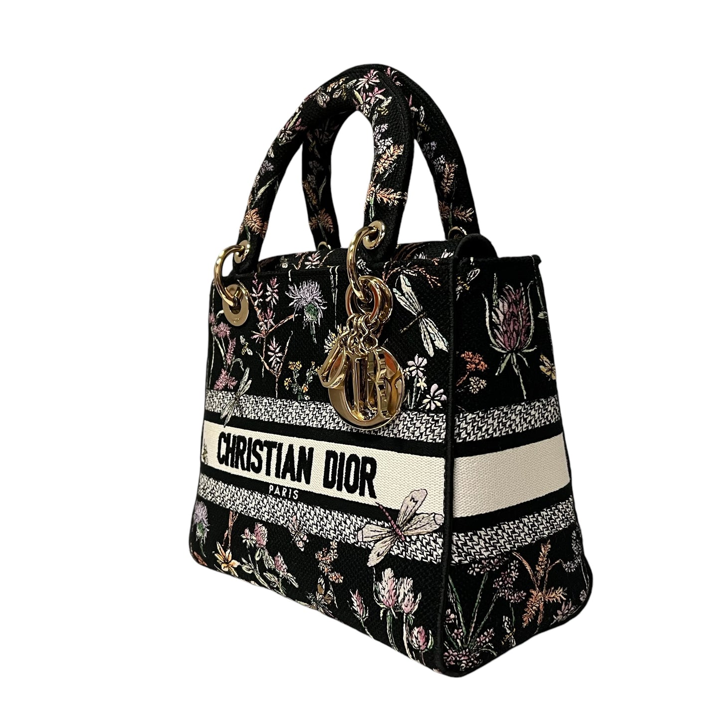 DIOR Lady D-Lite with Herbarium Embroidery