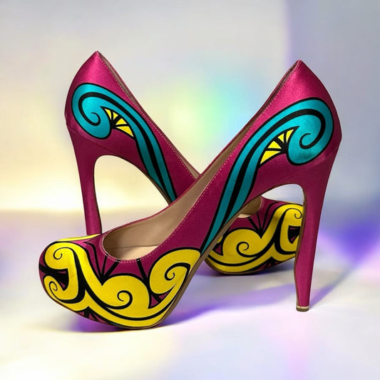 NICHOLAS KIRKWOOD Whimsy Print Pump | 38
