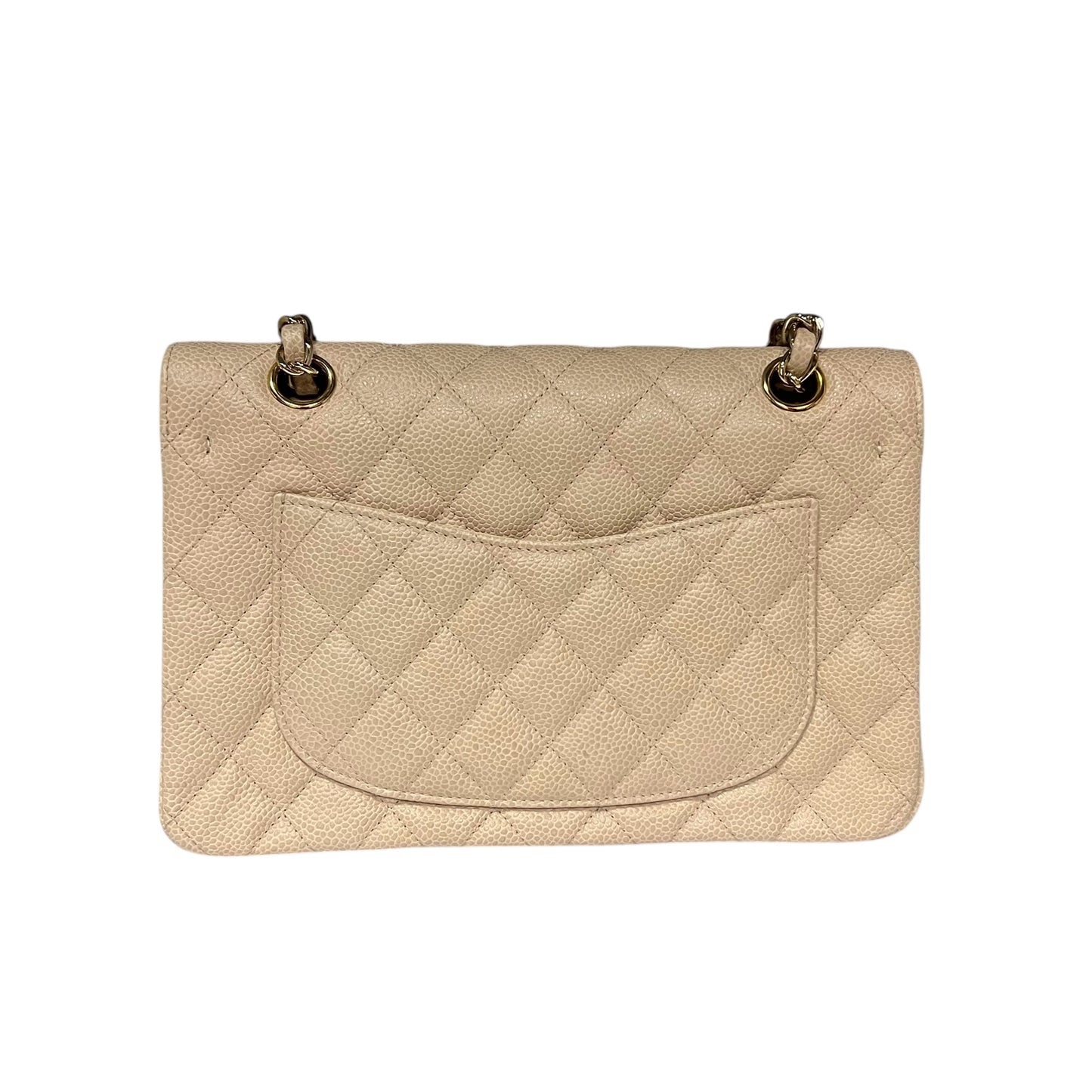 CHANEL Classic Double Flap Bag, Ivory | Small