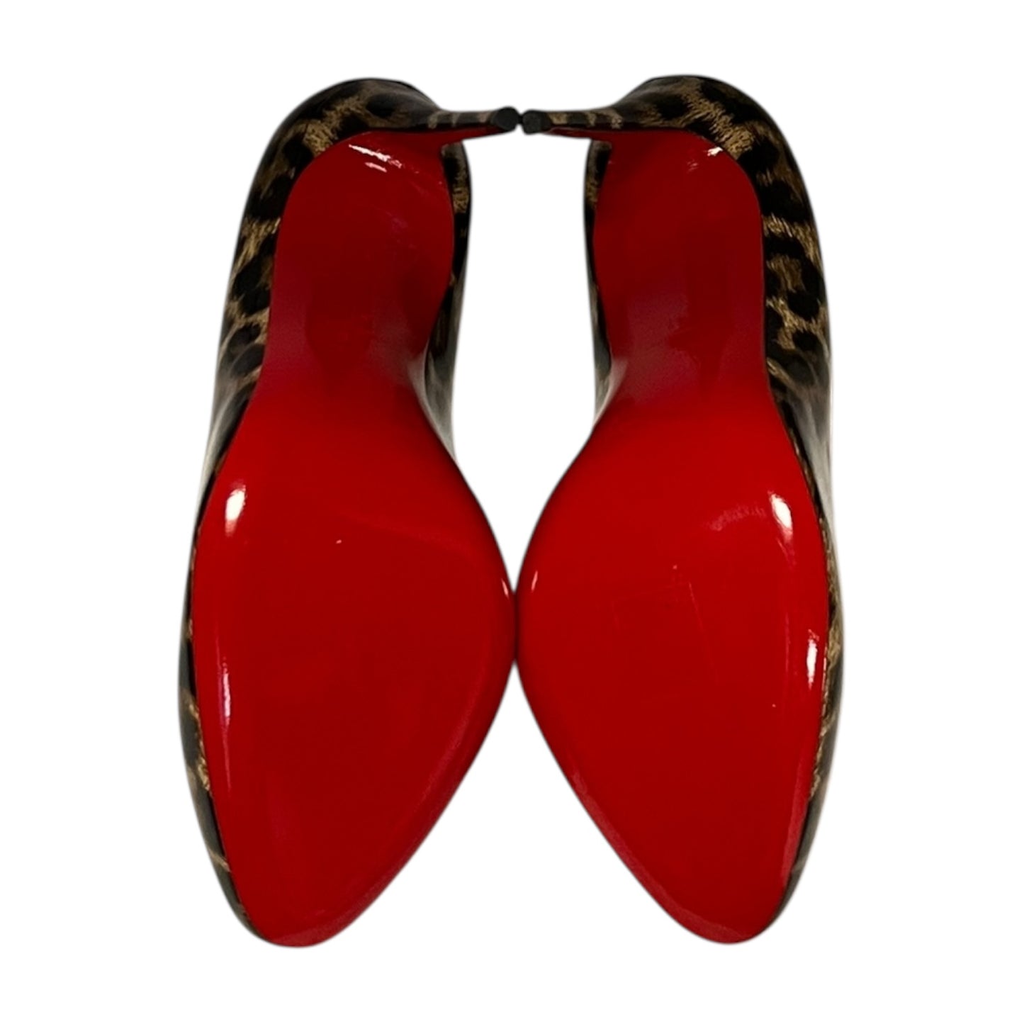 CHRISTIAN LOUBOUTIN Doracora Leopard Patent Pump | 41