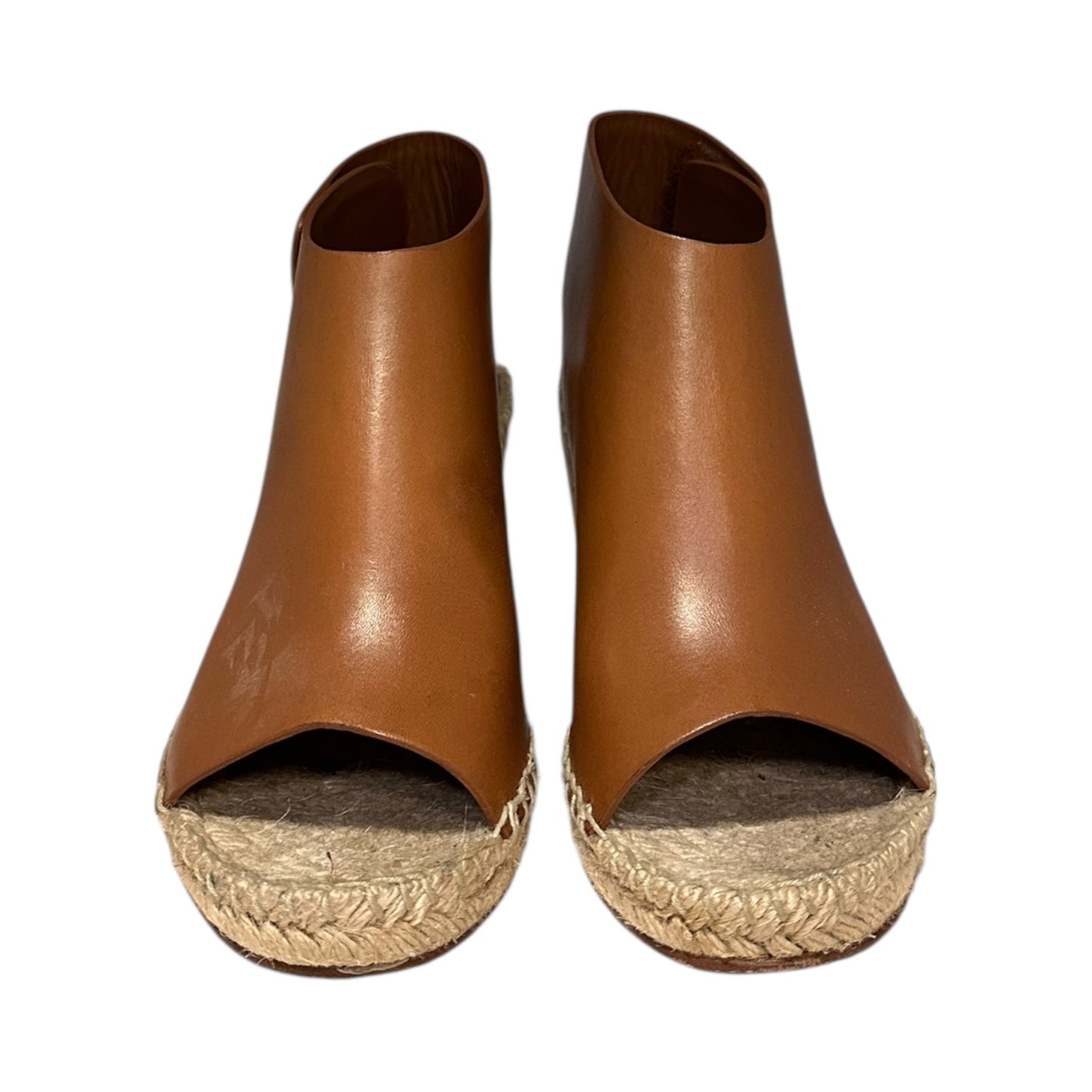 CELINE Slingback Espadrille Wedges in Scotch | 35