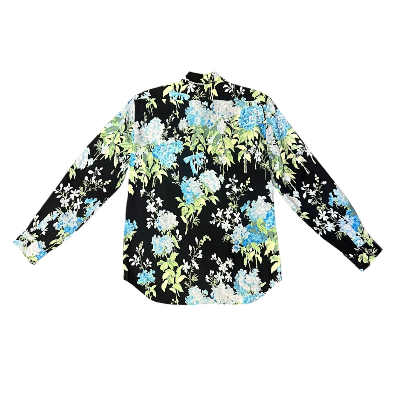 MOSCHINO Floral Tie Neck Blouse |