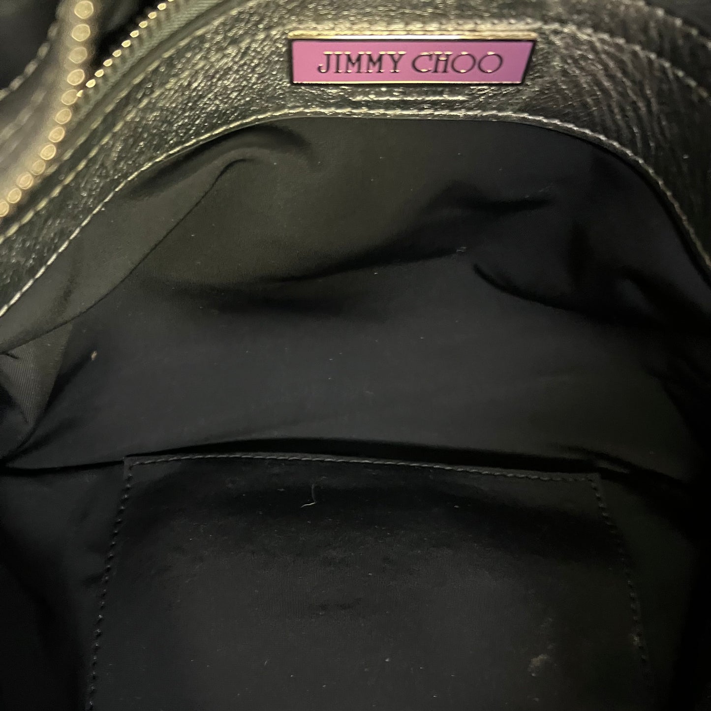 JIMMY CHOO Keeya Tote In Silver