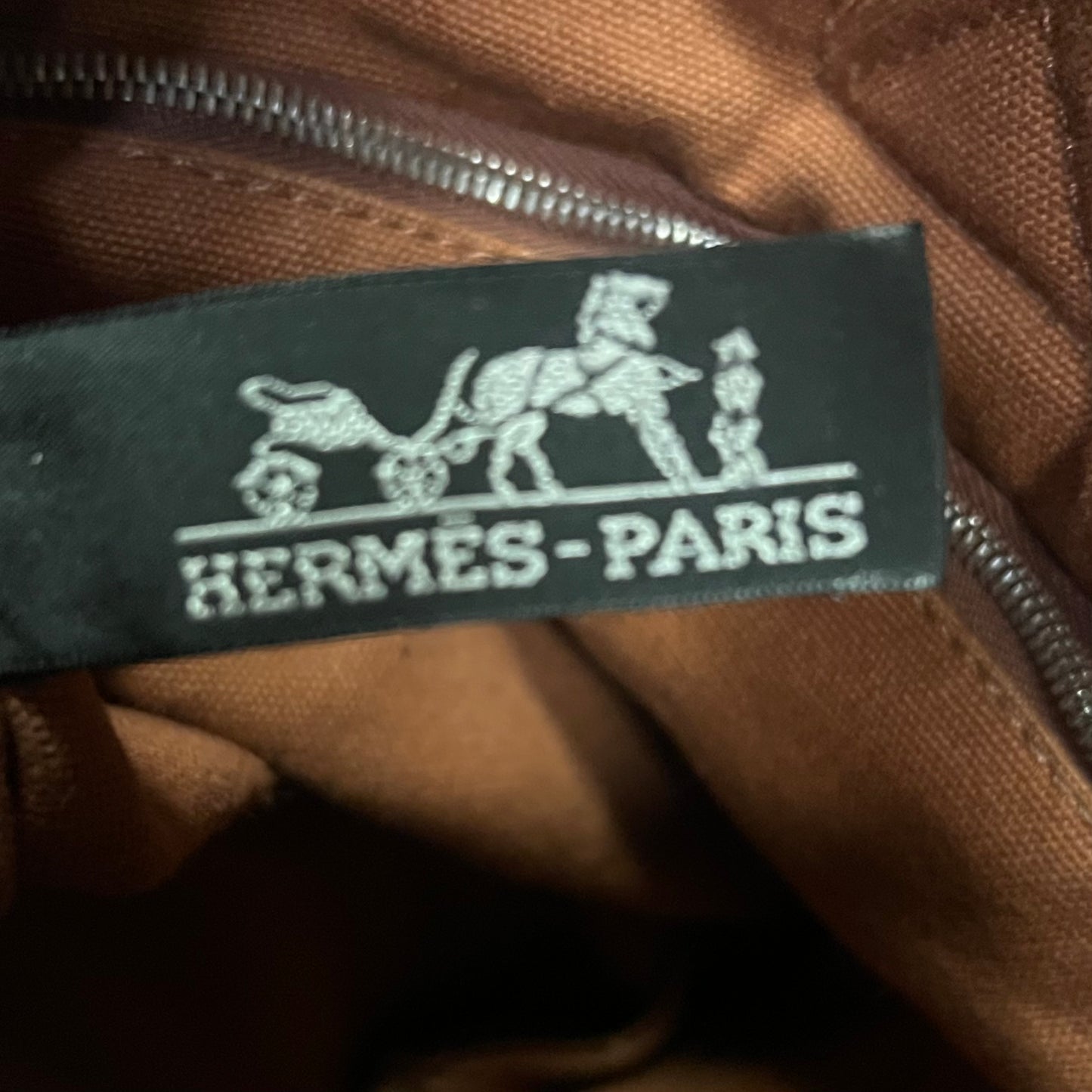 HERMES Toile Saxo PM