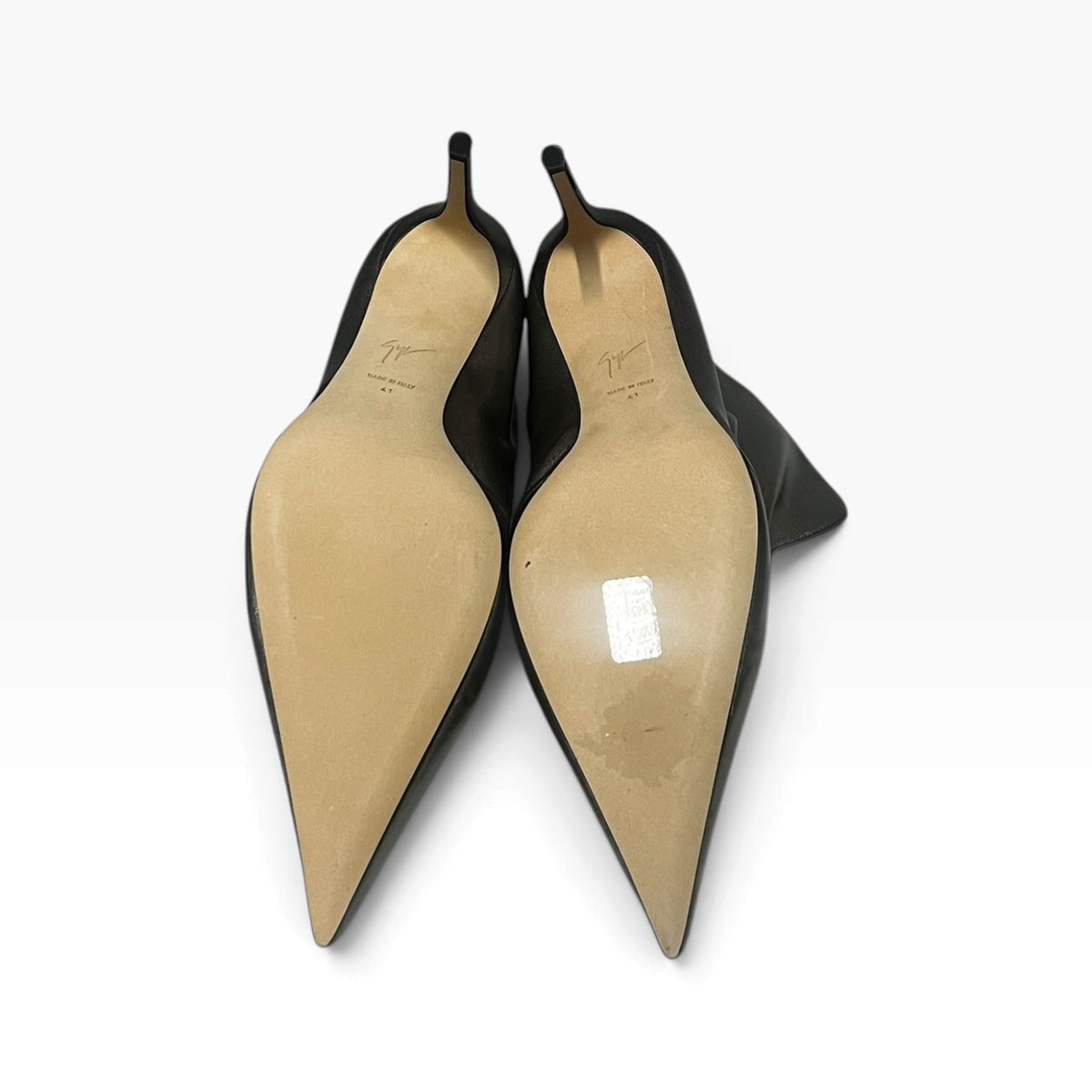 GIUSEPPE ZANOTTI Scrunch Booties in Pewter | 41