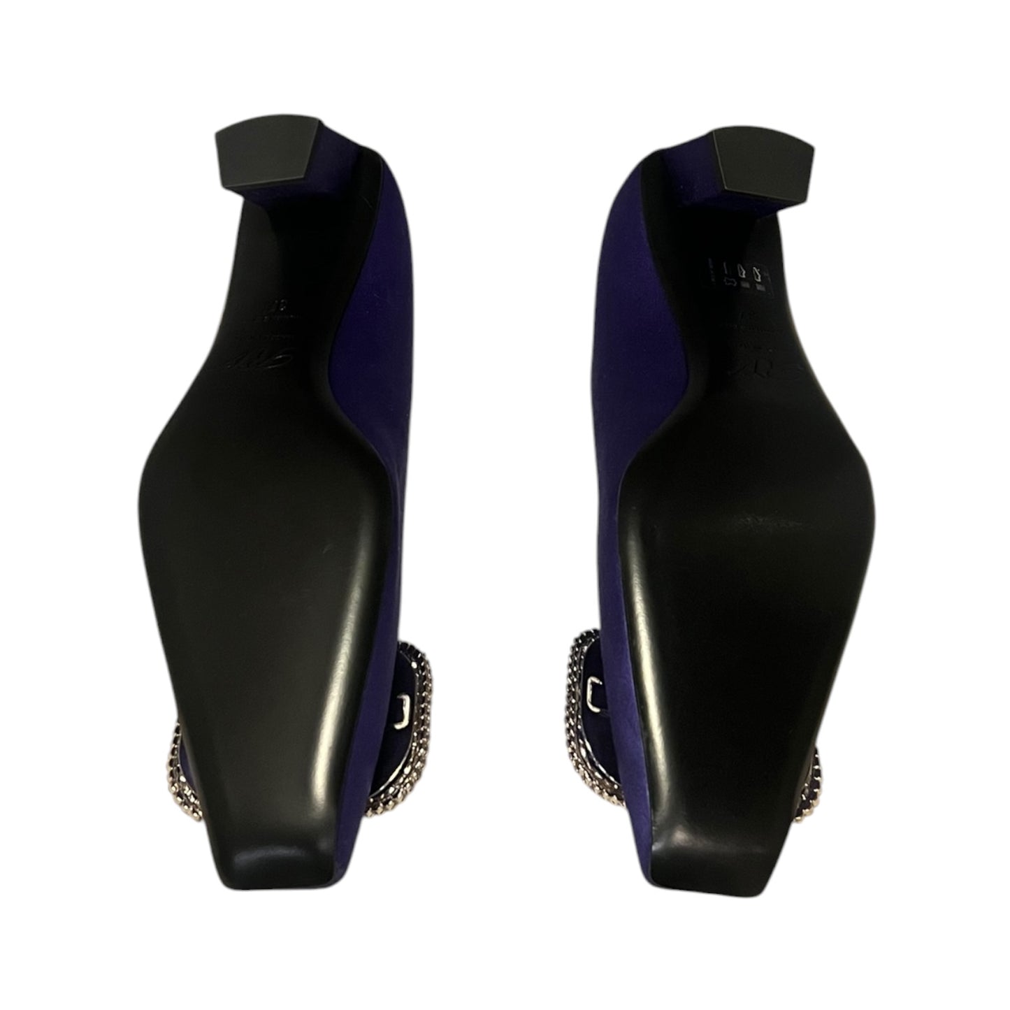 ROGER VIVIER Belle Vivier Strass Pump in Amethyst | 37