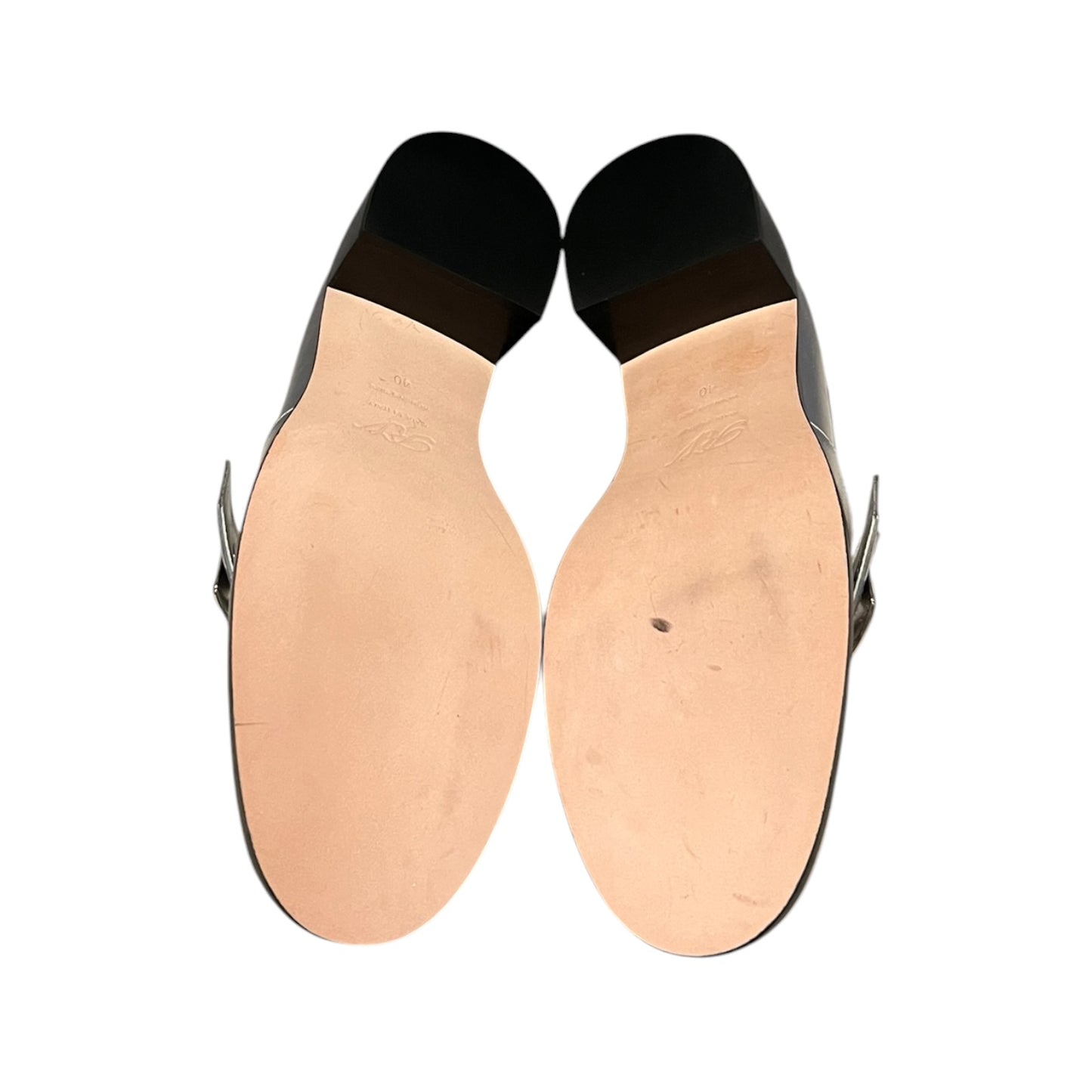 ROGER VIVIER Viv Rangers Loafer in Silver | 40