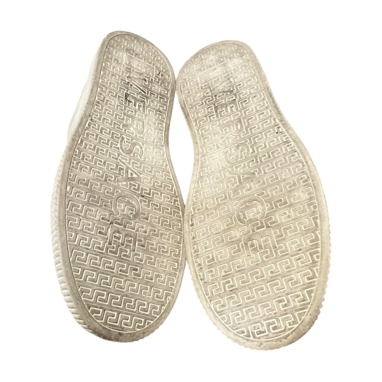 VERSACE Medusa Leather Sneakers in White | Mens 9; Womens 10.5