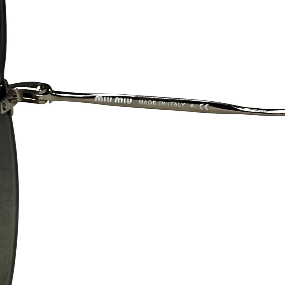 MIU MIU Glitter Cat Eye Sunglasses