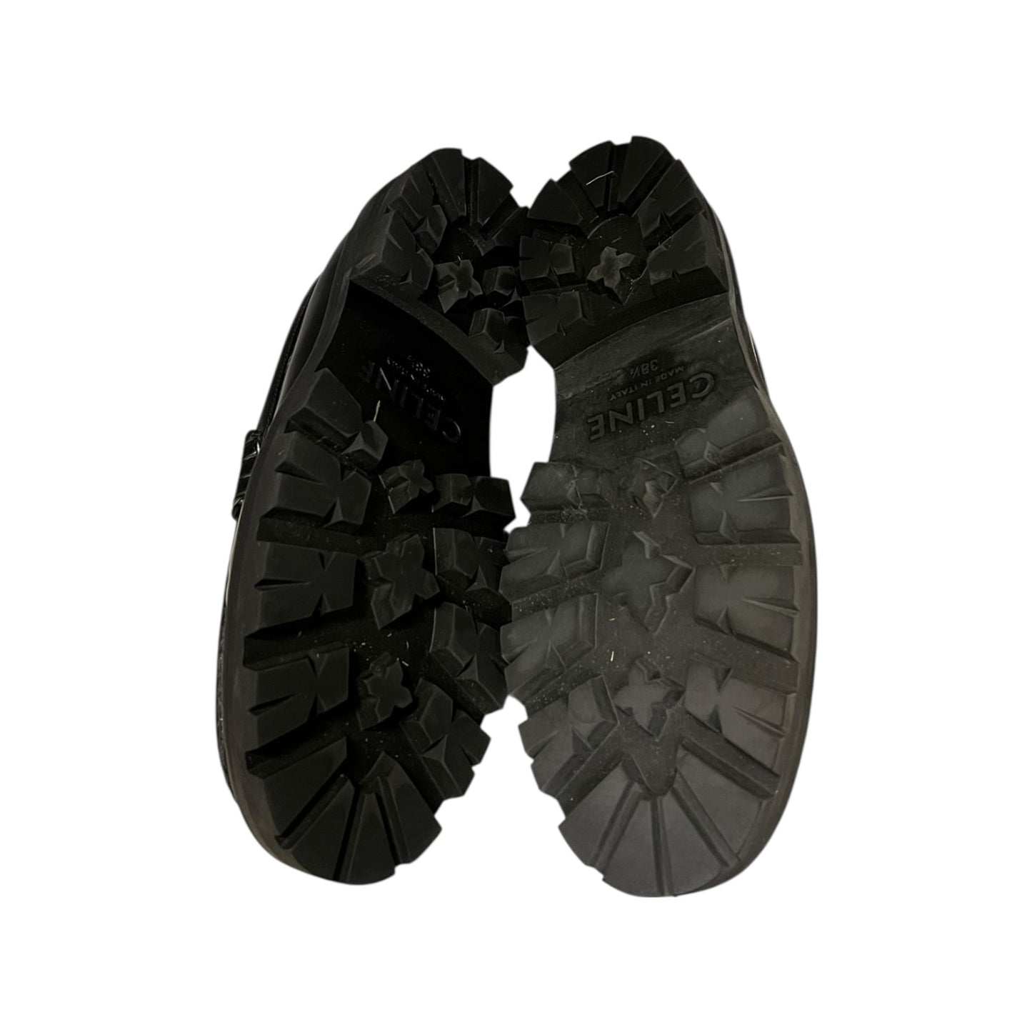 CELINE Margaret Triomphe Loafer in Black | 38.5