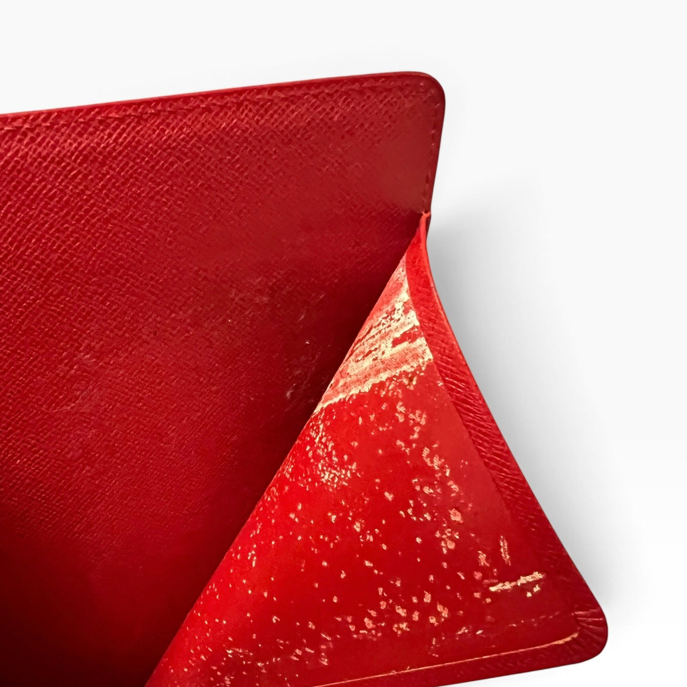 LOUIS VUITTON Medium Ring Agenda in Red Epi Leather