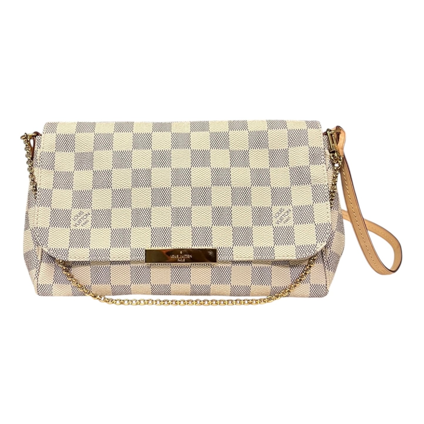 LOUIS VUITTON Favorite MM in Damier Azur
