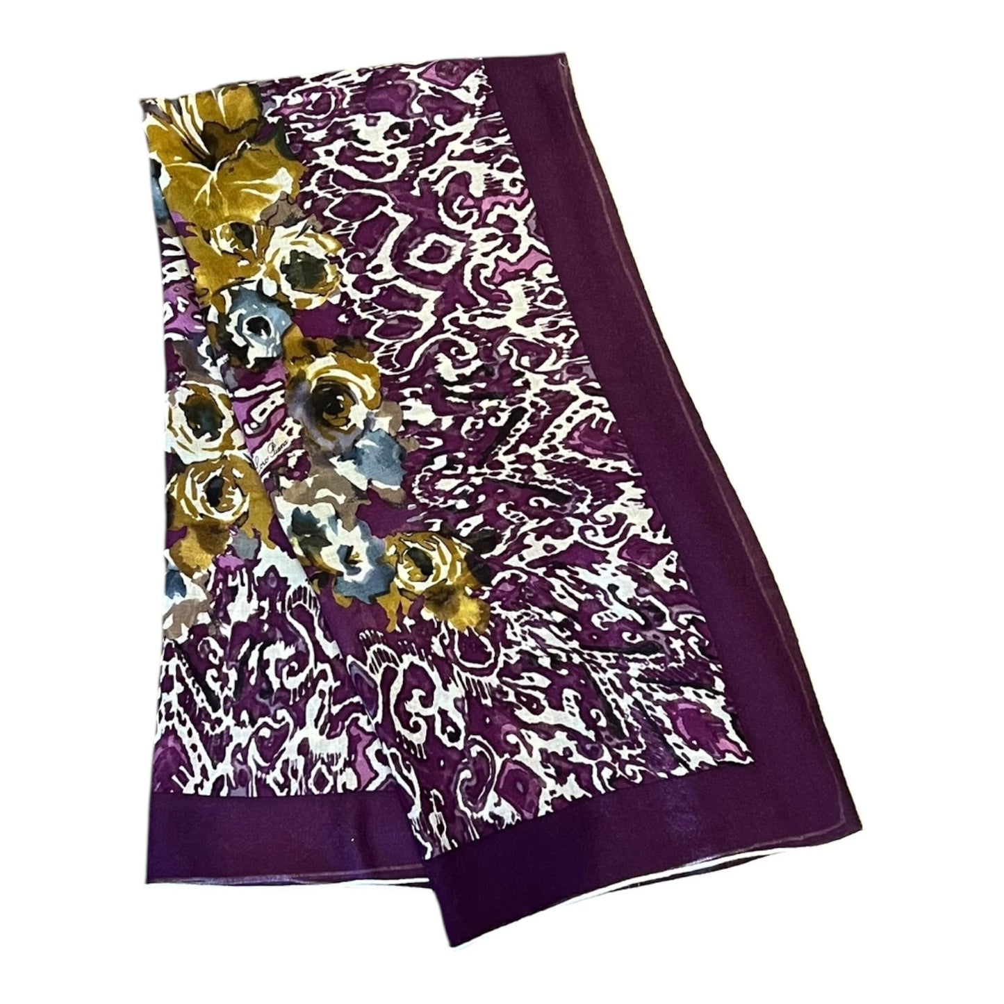 LORO PIANA Floral Cashmere Shawl