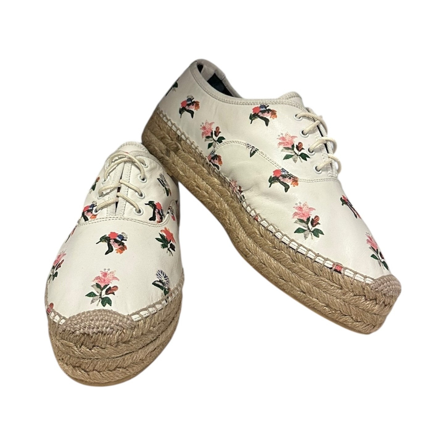 SAINT LAURENT Floral Espadrille Sneakers | 38